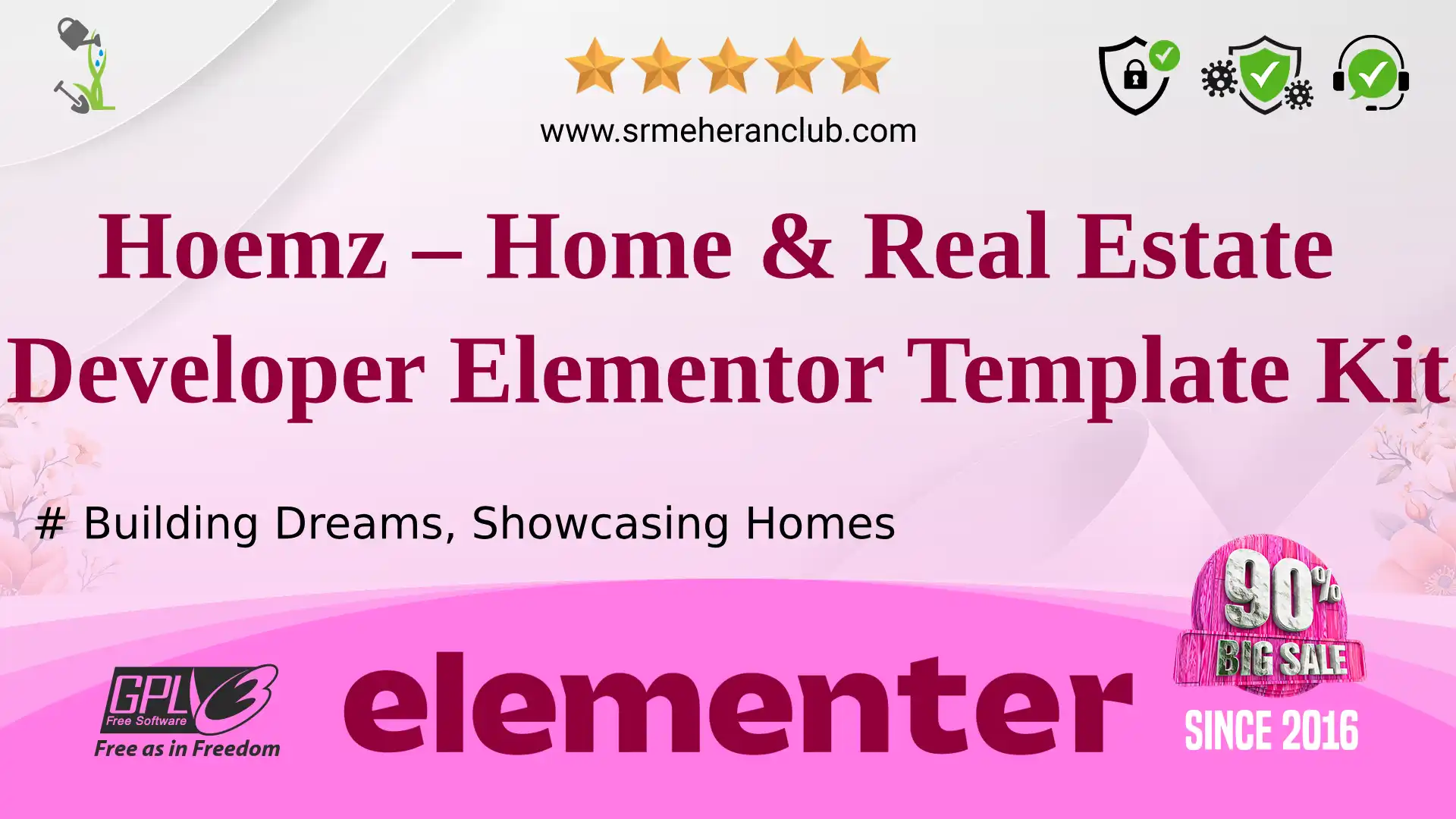 Hoemz – Home & Real Estate Developer Elementor Template Kit — Elementor Kit by Themeforest