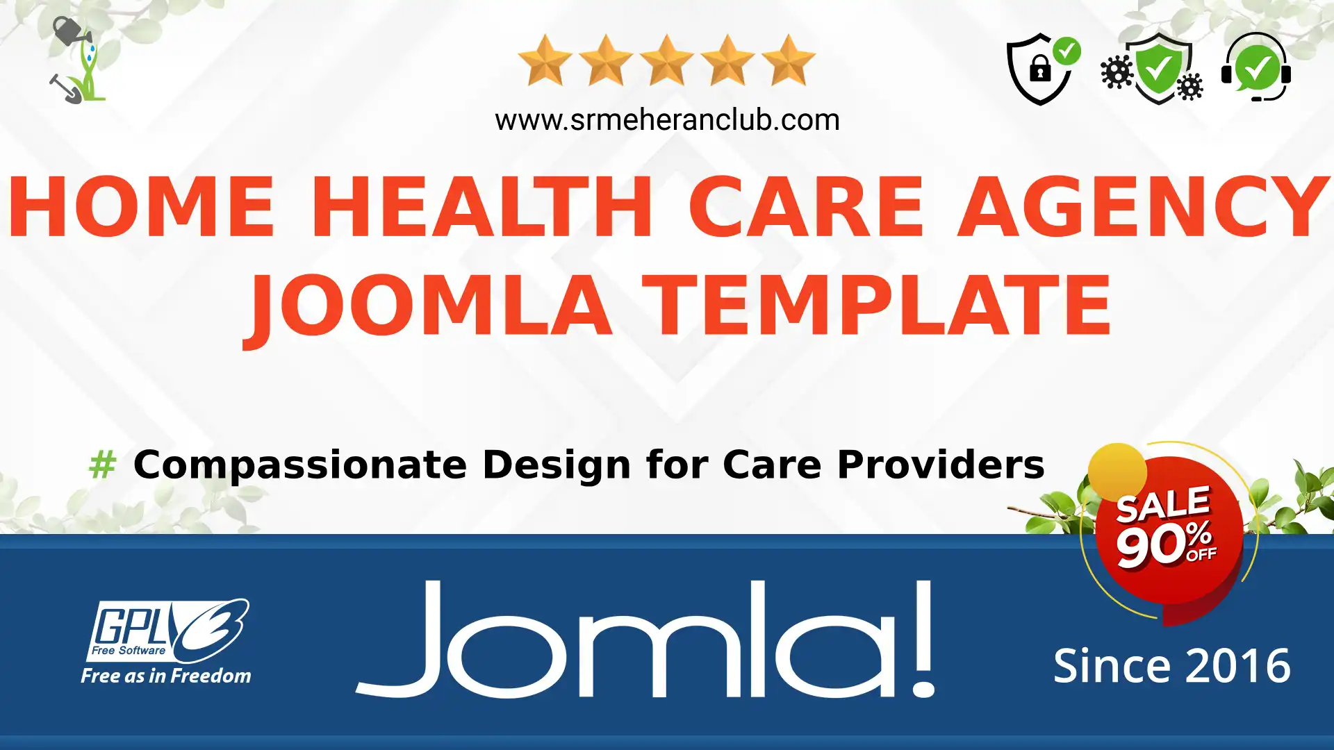 Home Health Care Agency Joomla Template — Theme by Templatemonster