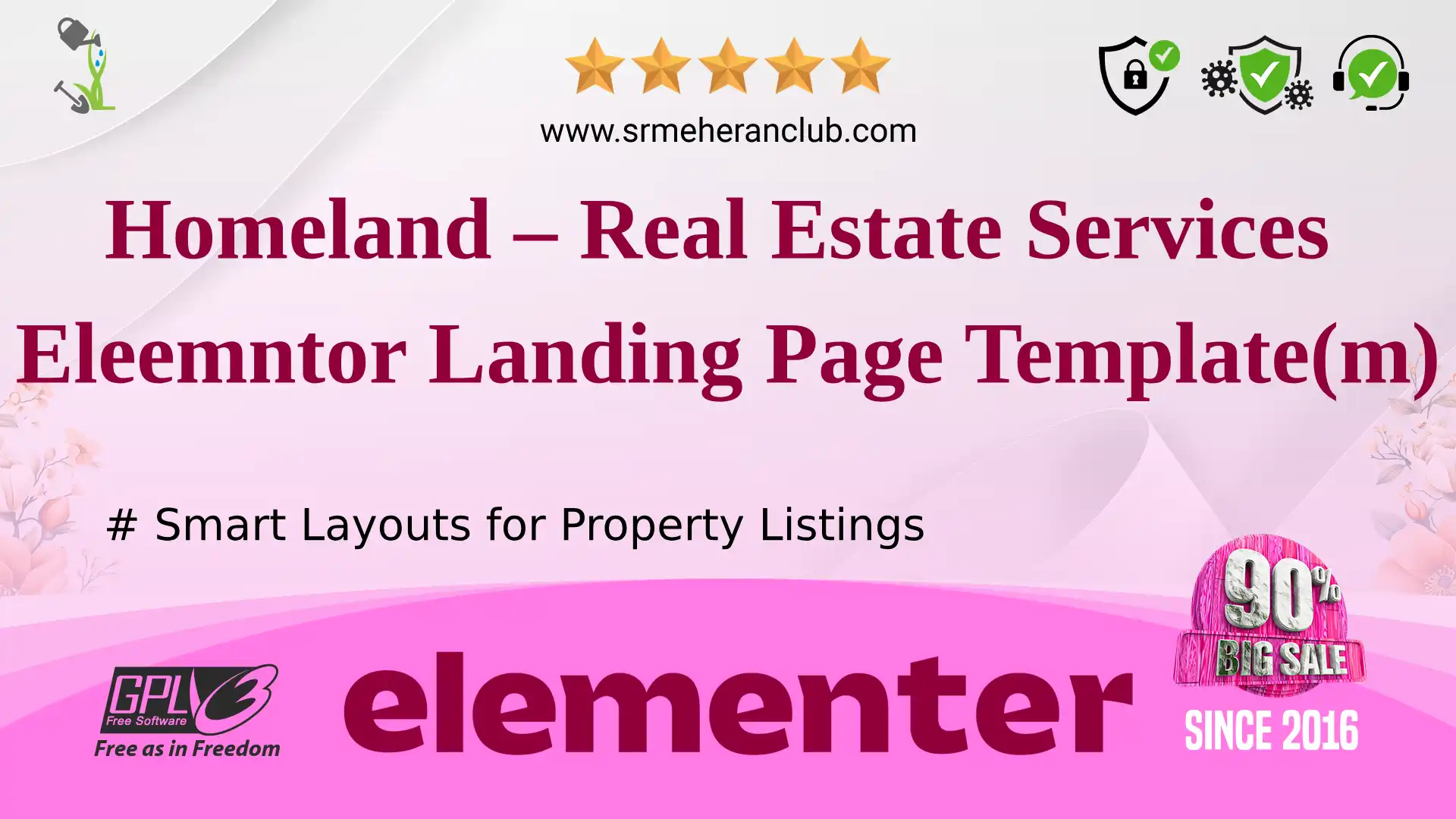 Homeland – Real Estate Services Eleemntor Landing Page Template(m) — Elementor Kit by Templatemonster
