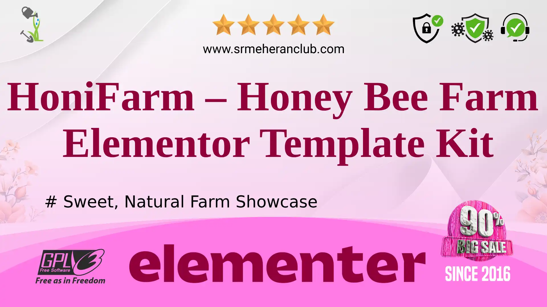HoniFarm – Honey Bee Farm Elementor Template Kit — Elementor Kit by Themeforest