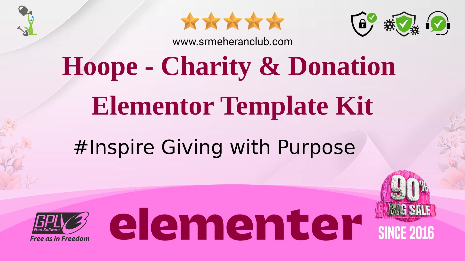 Hoope – Charity & Donation Elementor Template Kit — Elementor Kit by Themeforest