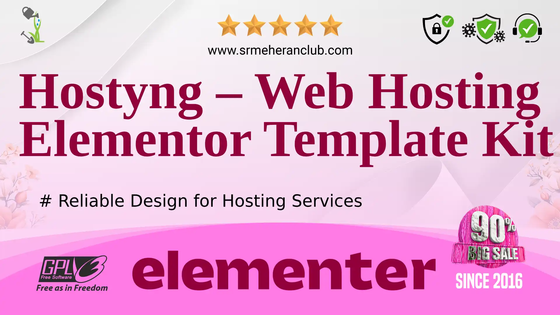Hostyng – Web Hosting Elementor Template Kit — Elementor Kit by Themeforest