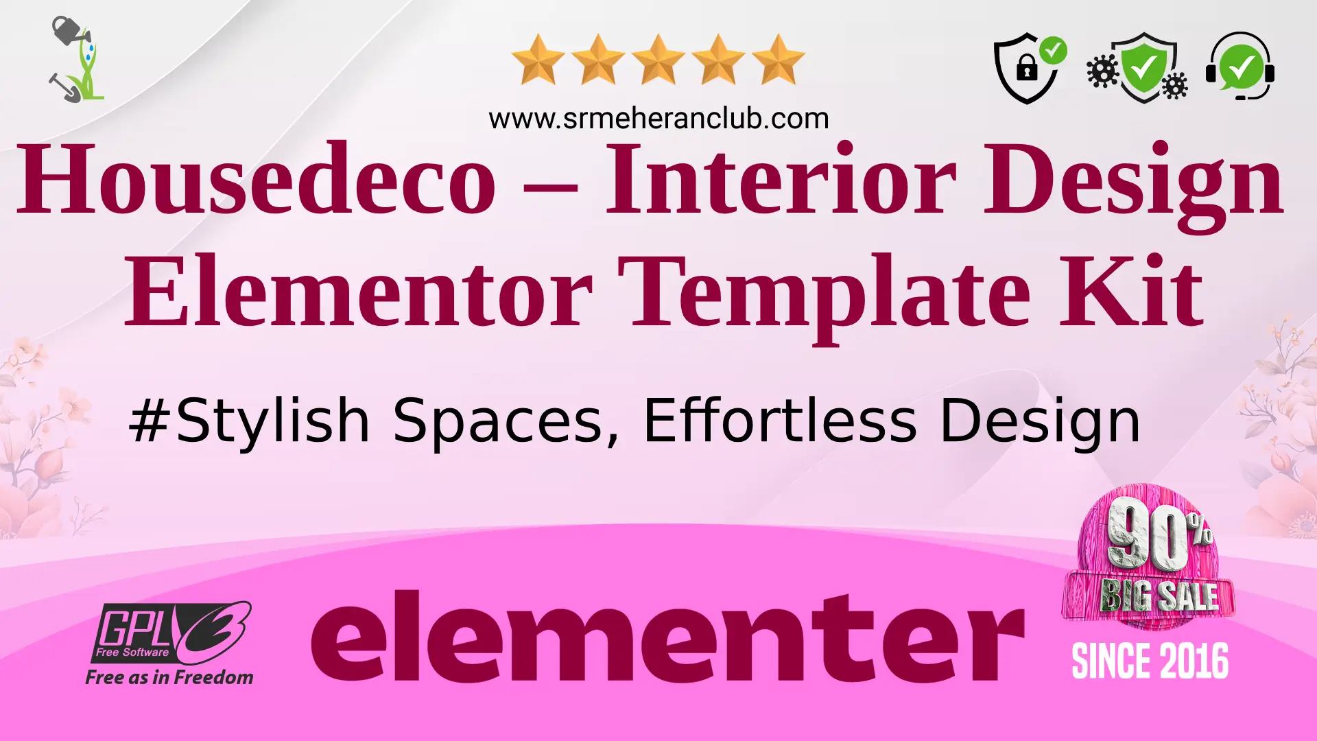 Housedeco – Interior Design Elementor Template Kit