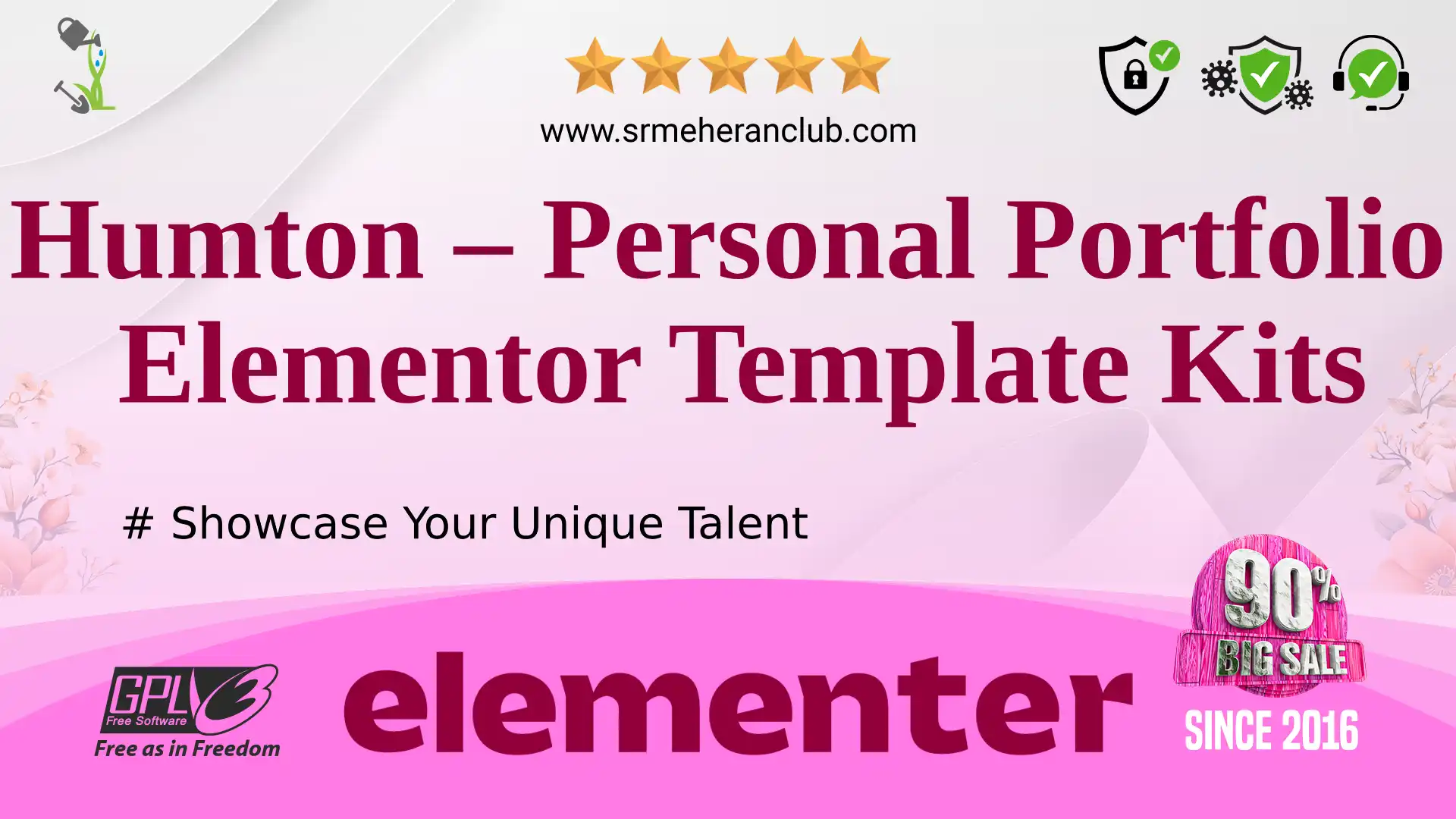 Humton – Personal Portfolio Elementor Template Kits — Elementor Kit by Themeforest