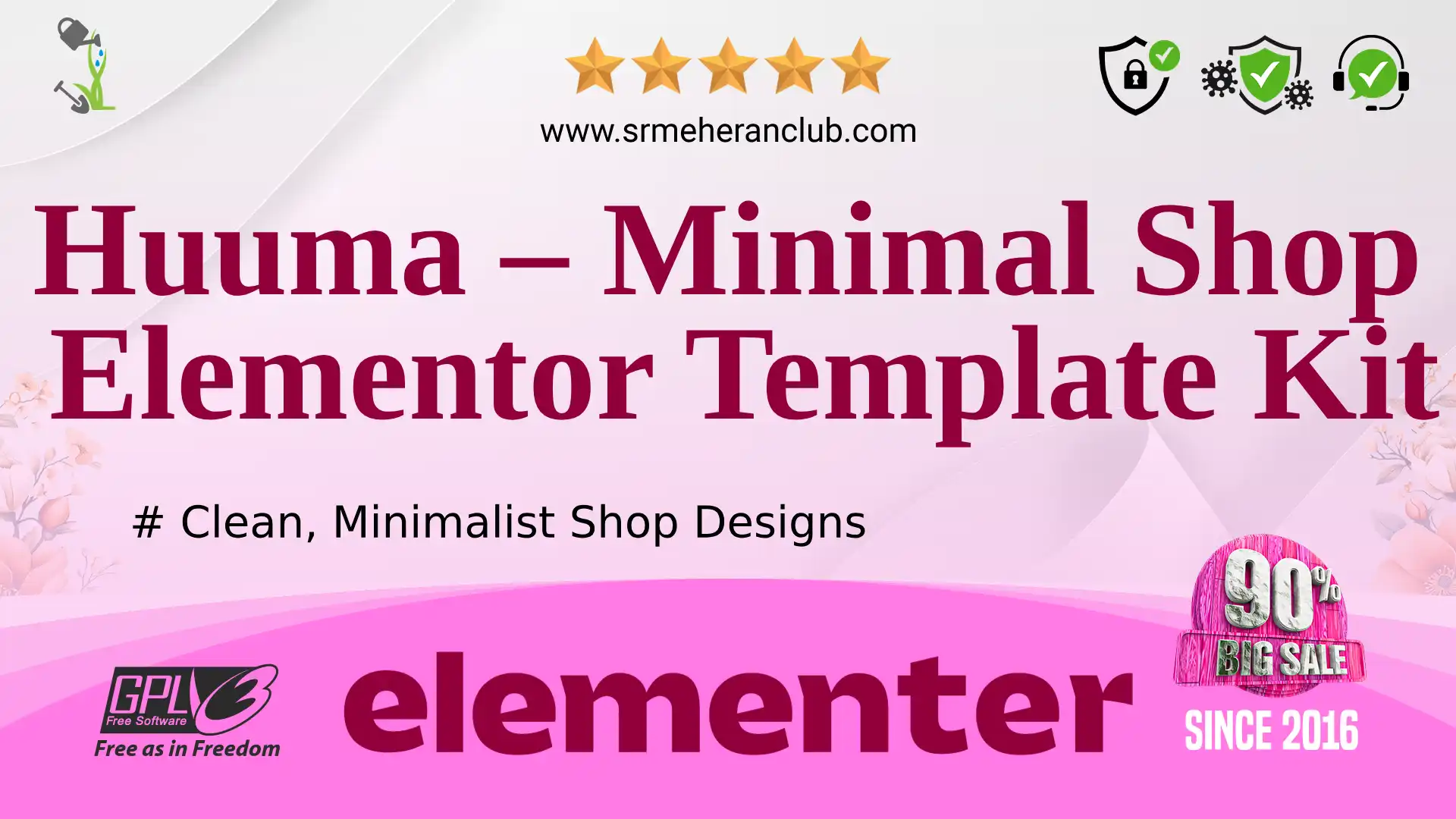Huuma – Minimal Shop Elementor Template Kit — Elementor Kit by Themeforest