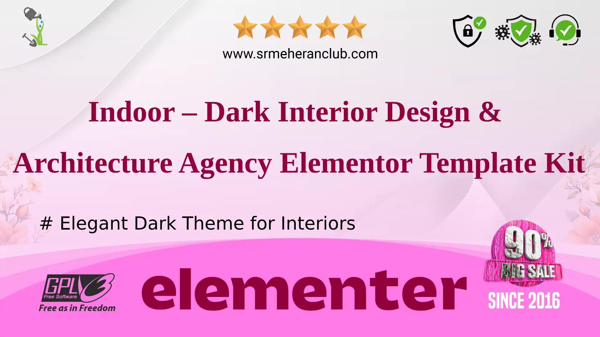 Indoor – Dark Interior Design & Architecture Agency Elementor Template Kit — Elementor Kit by Themeforest