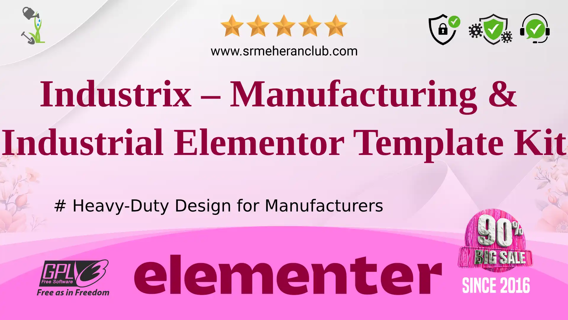 Industrix – Manufacturing & Industrial Elementor Template Kit — Elementor Kit by Themeforest