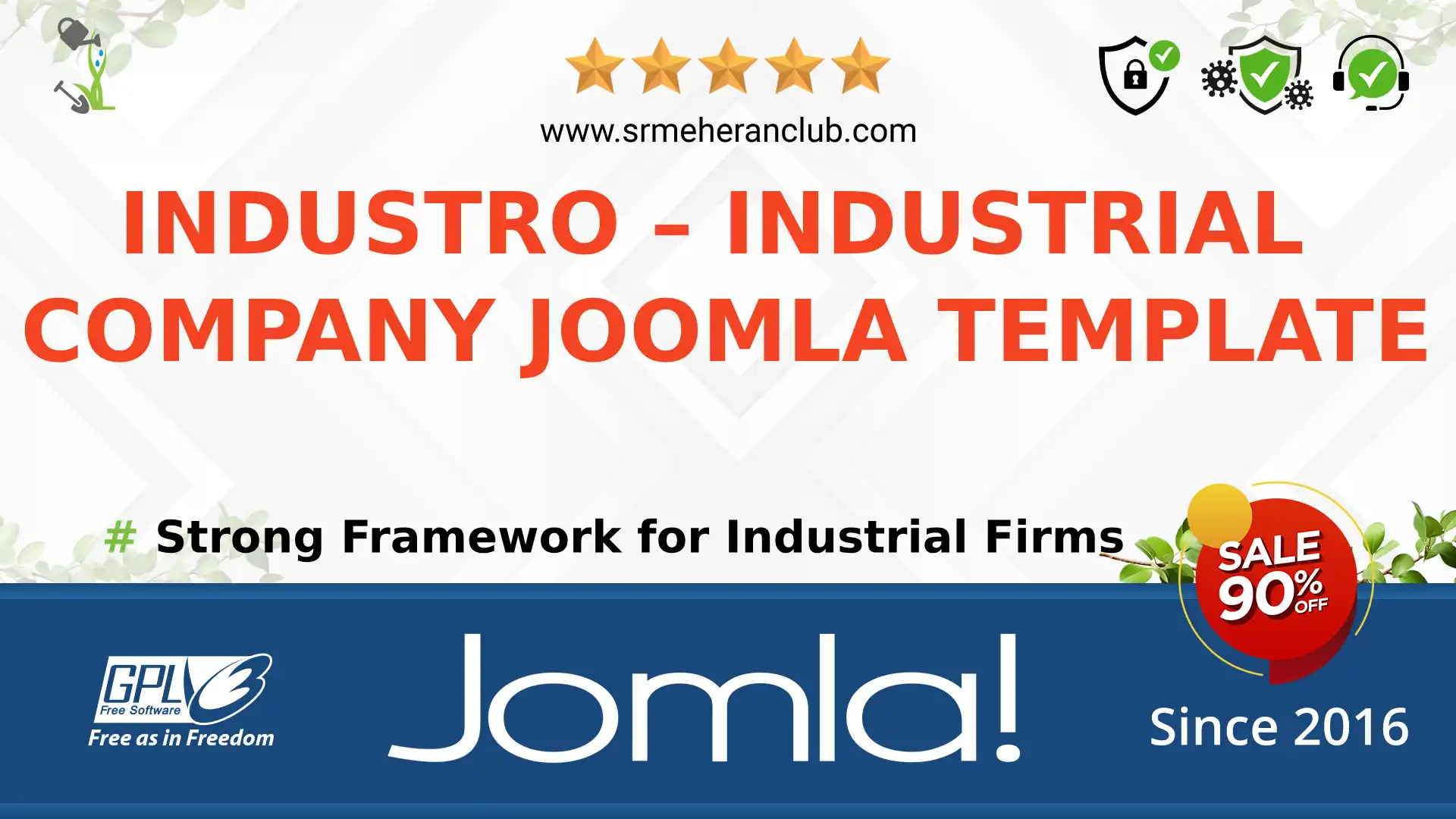 Industro – Industrial Company Joomla Template — Theme by Templatemonster