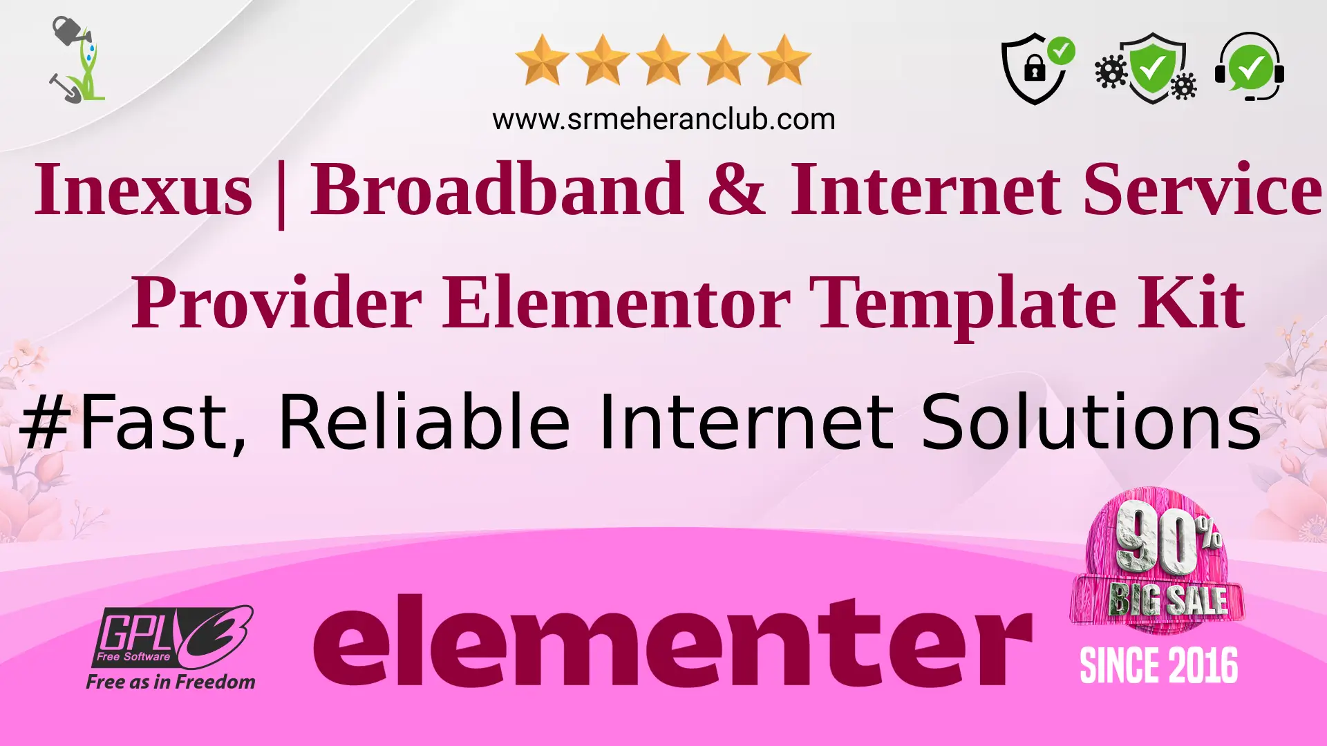 Inexus | Broadband & Internet Service Provider Elementor Template Kit — Elementor Kit by Themeforest