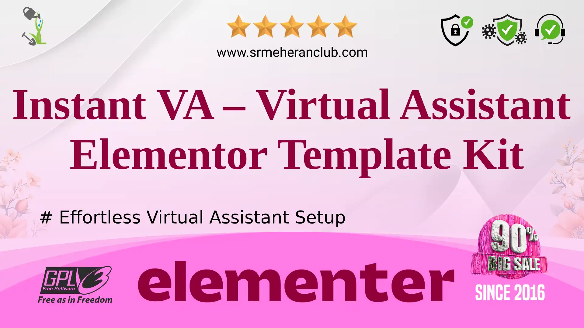 Instant VA – Virtual Assistant Elementor Template Kit — Elementor Kit by Themeforest