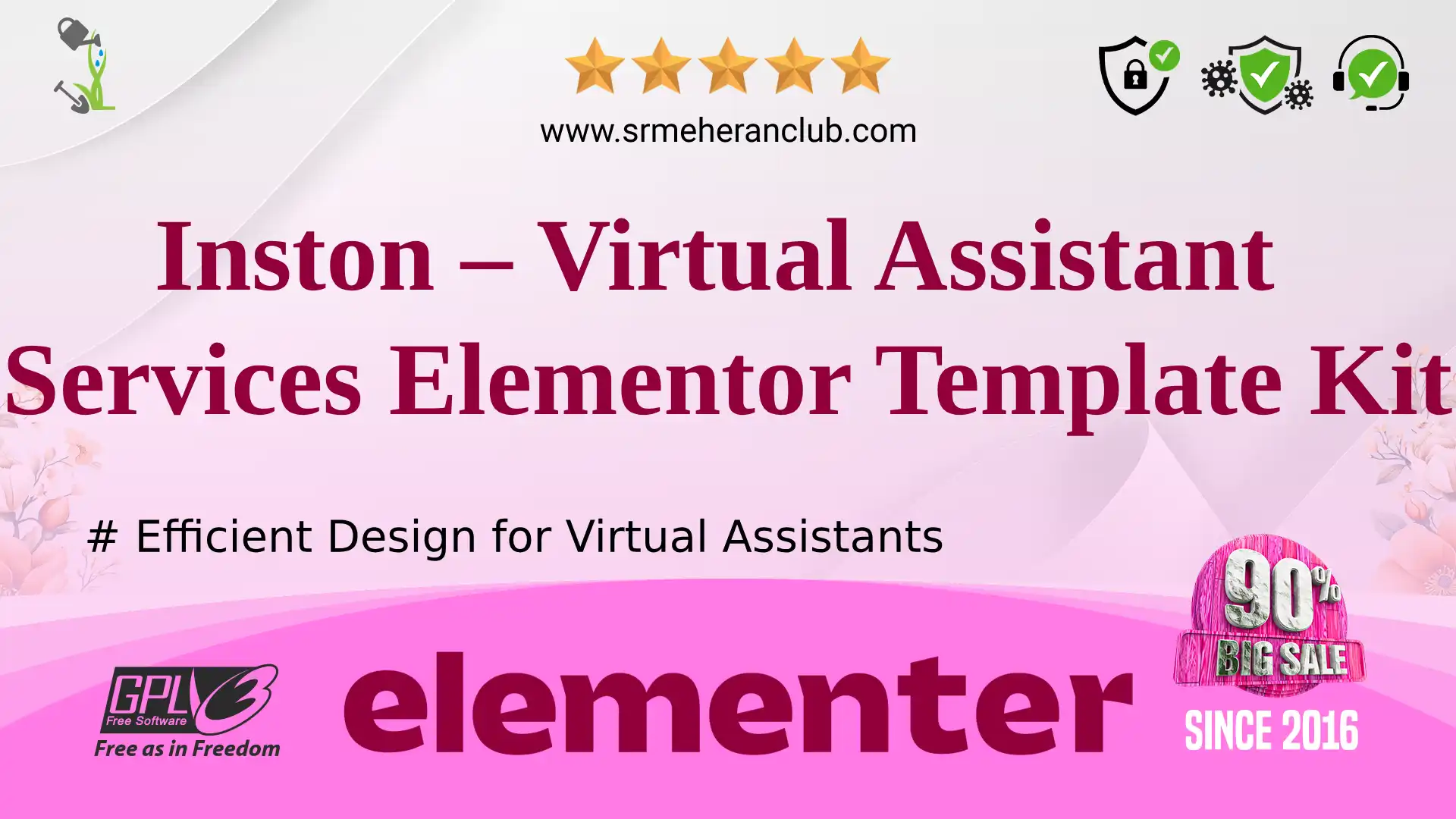 Inston – Virtual Assistant Services Elementor Template Kit — Elementor Kit by Themeforest