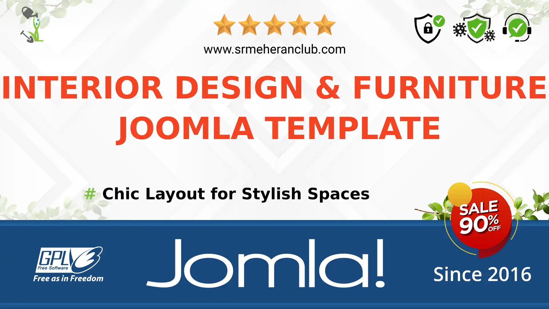 Interior design & furniture Joomla Template — Theme by Templatemonster
