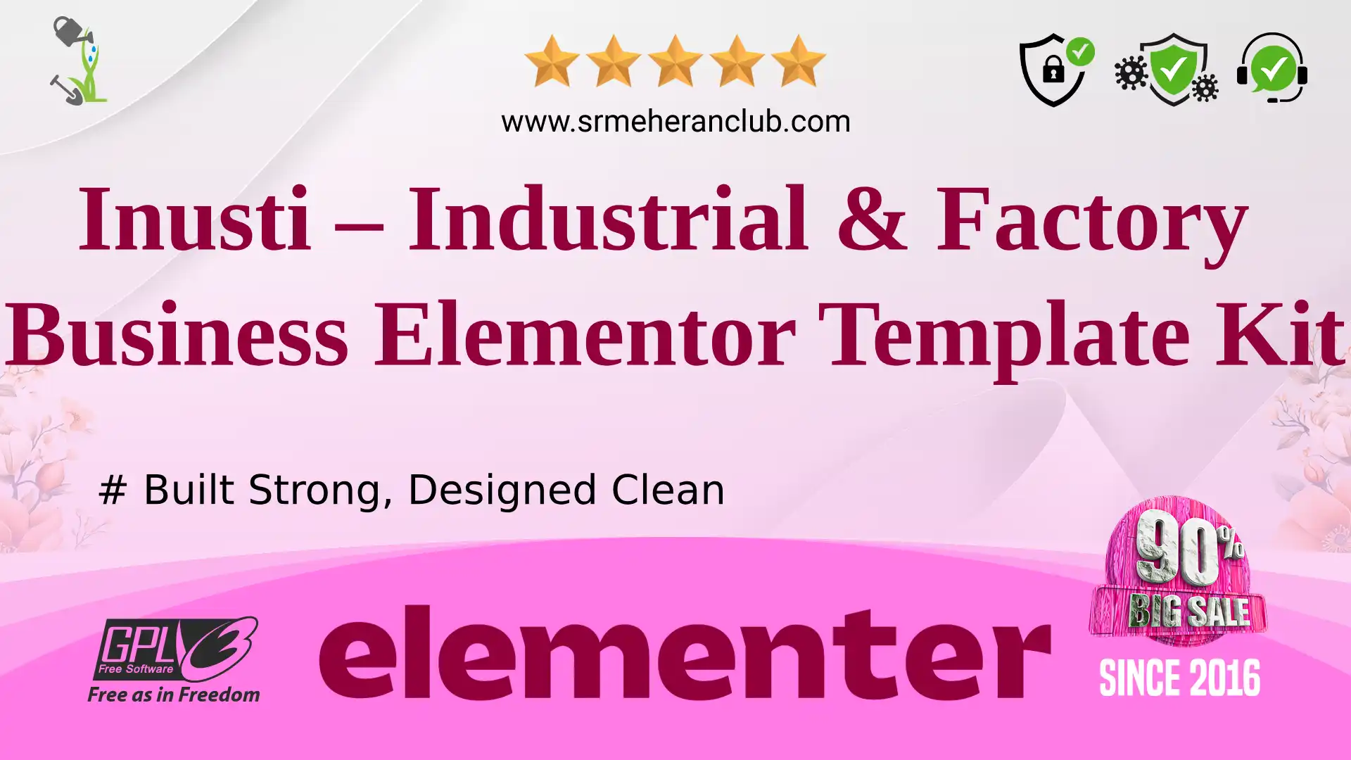 Inusti – Industrial & Factory Business Elementor Template Kit — Elementor Kit by Themeforest