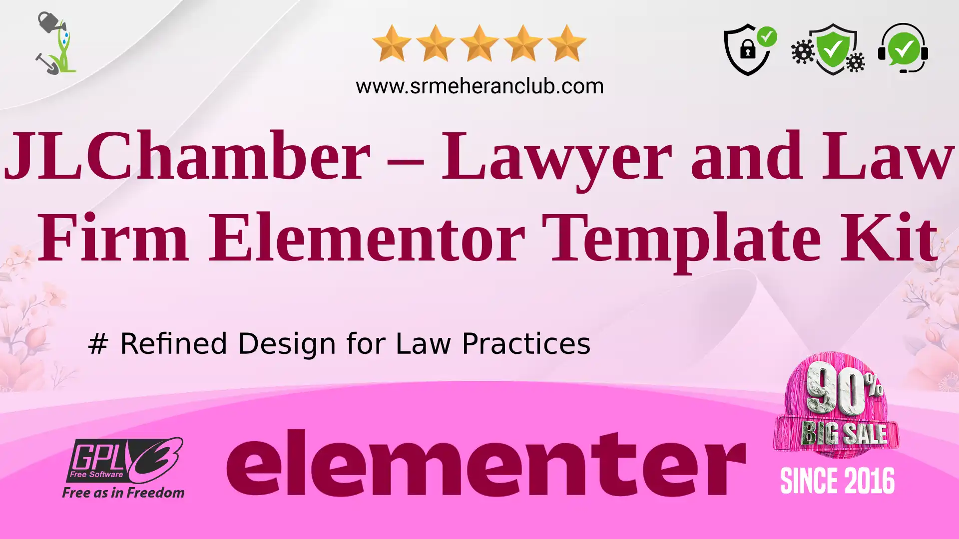 JLChamber – Lawyer and Law Firm Elementor Template Kit — Elementor Kit by Templatemonster