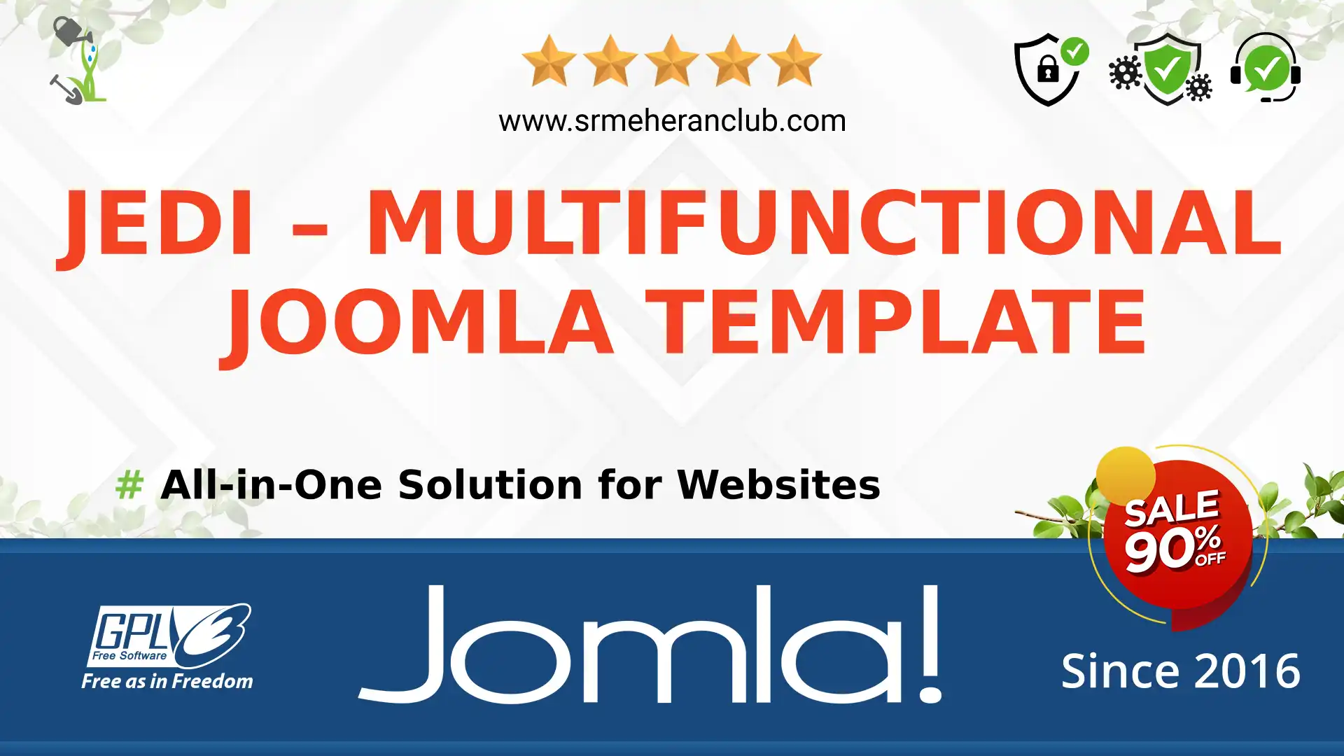 Jedi – Multifunctional Joomla Template — Theme by Templatemonster