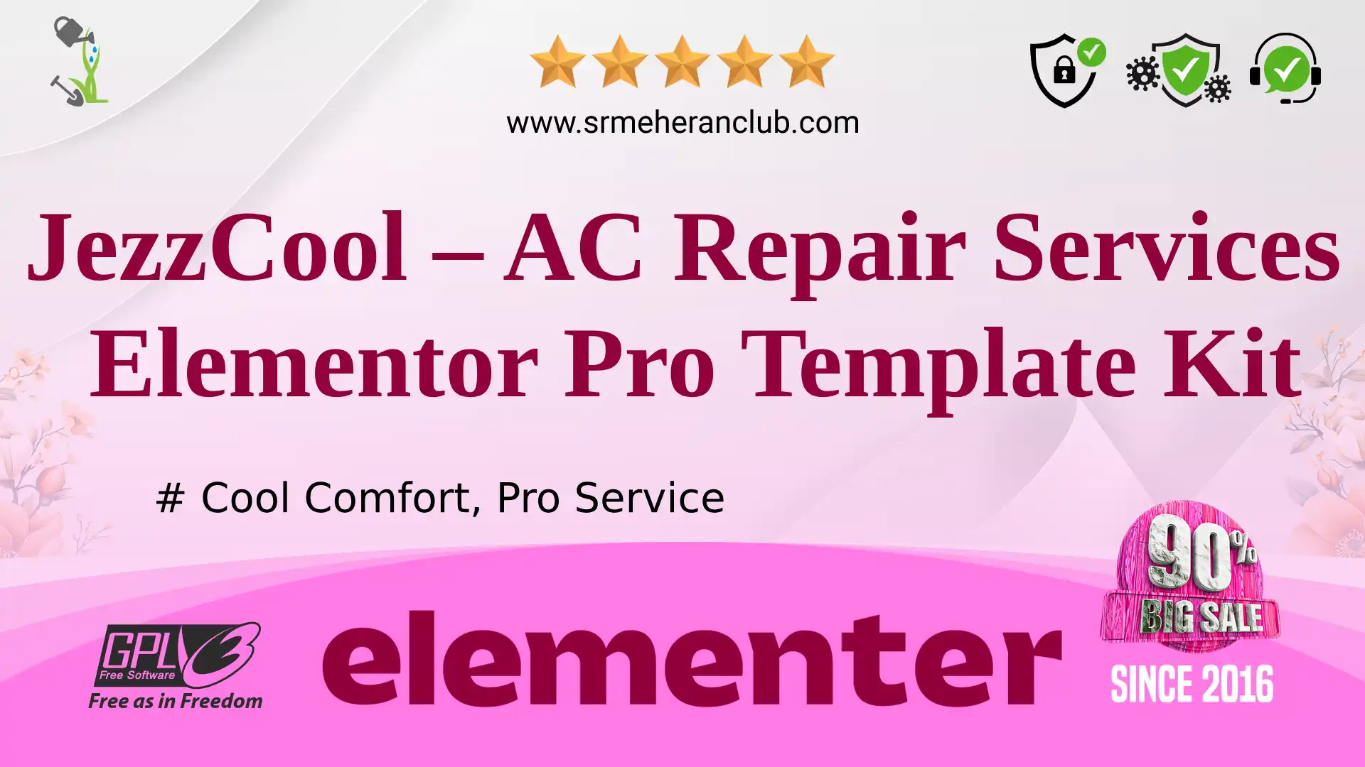 JezzCool – AC Repair Services Elementor Pro Template Kit — Elementor Kit by Themeforest