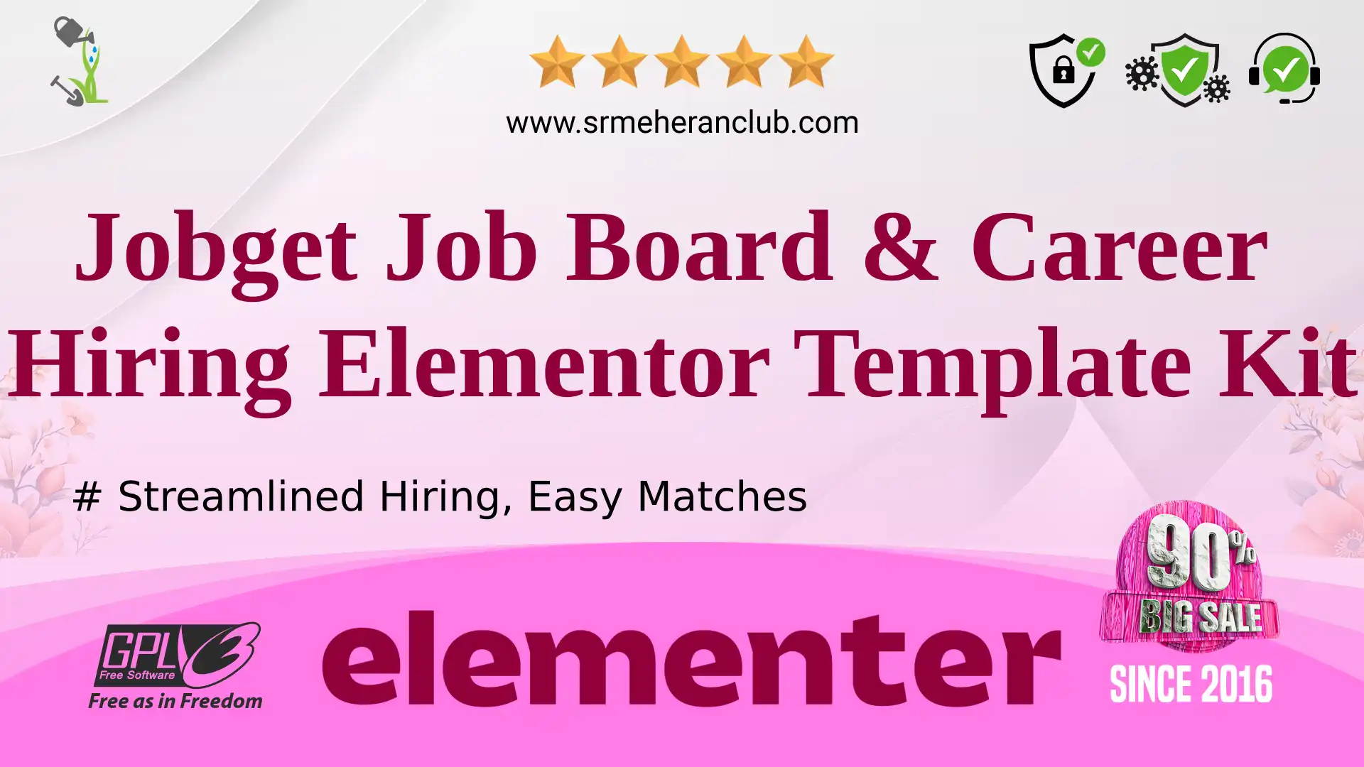Jobget Job Board & Career Hiring Elementor Template Kit — Elementor Kit by Themeforest