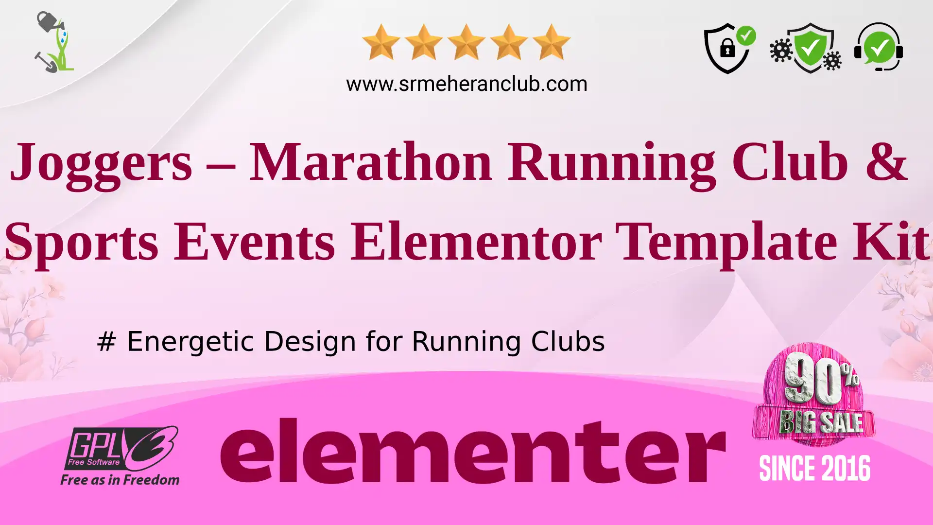 Joggers – Marathon Running Club & Sports Events Elementor Template Kit — Elementor Kit by Themeforest