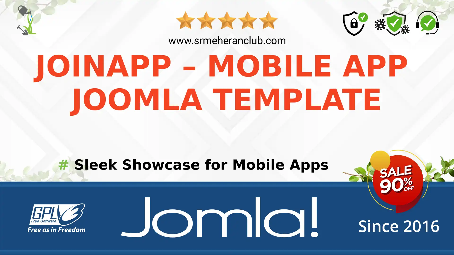 JoinApp – Mobile App Joomla Template — Theme by Templatemonster