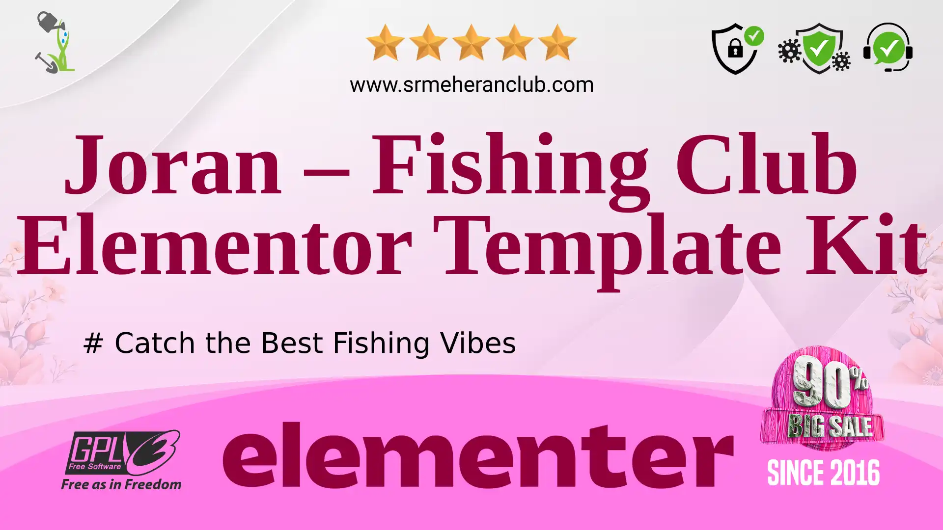 Joran – Fishing Club Elementor Template Kit — Elementor Kit by Themeforest