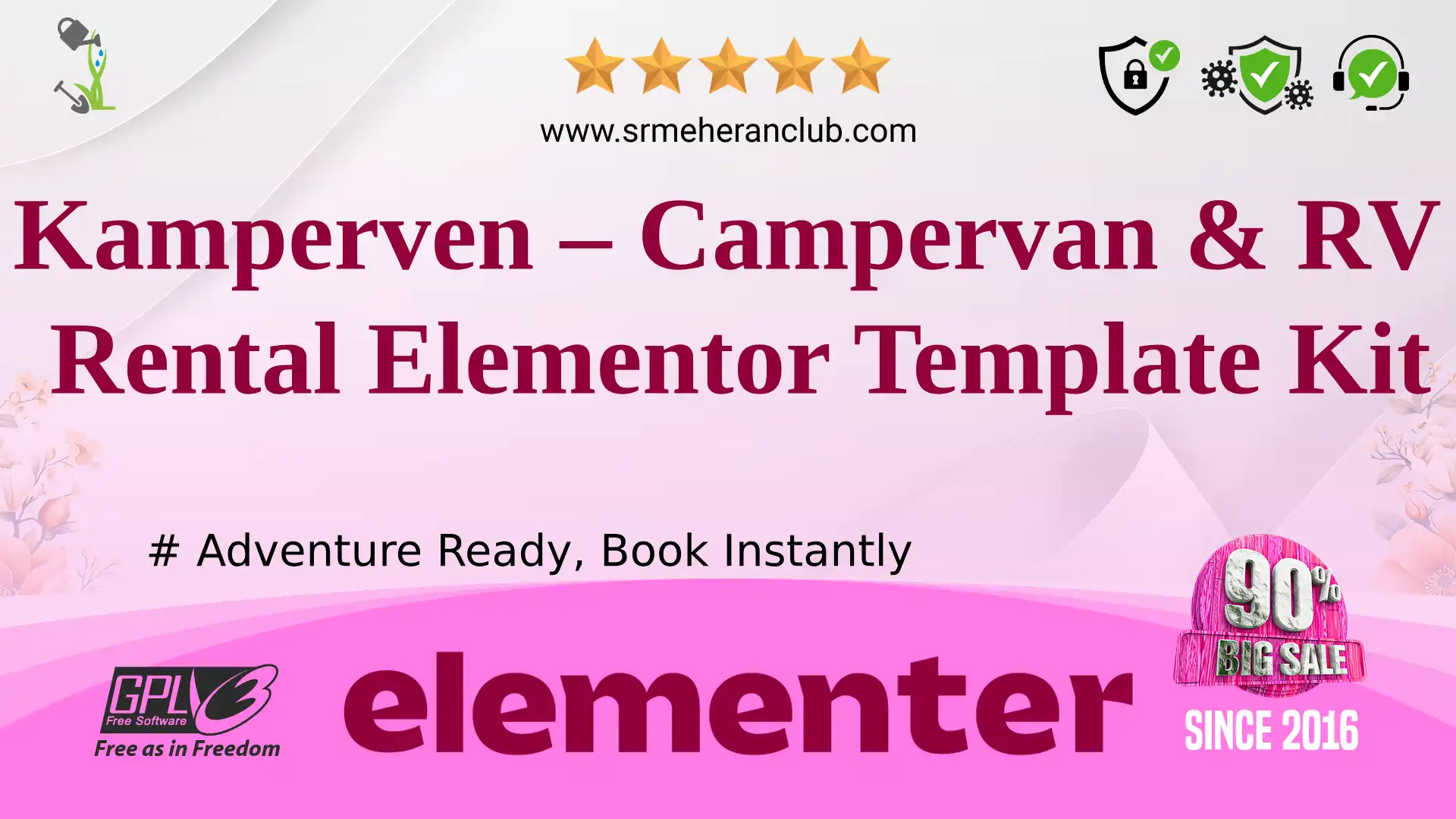Kamperven – Campervan & RV Rental Elementor Template Kit — Elementor Kit by Themeforest