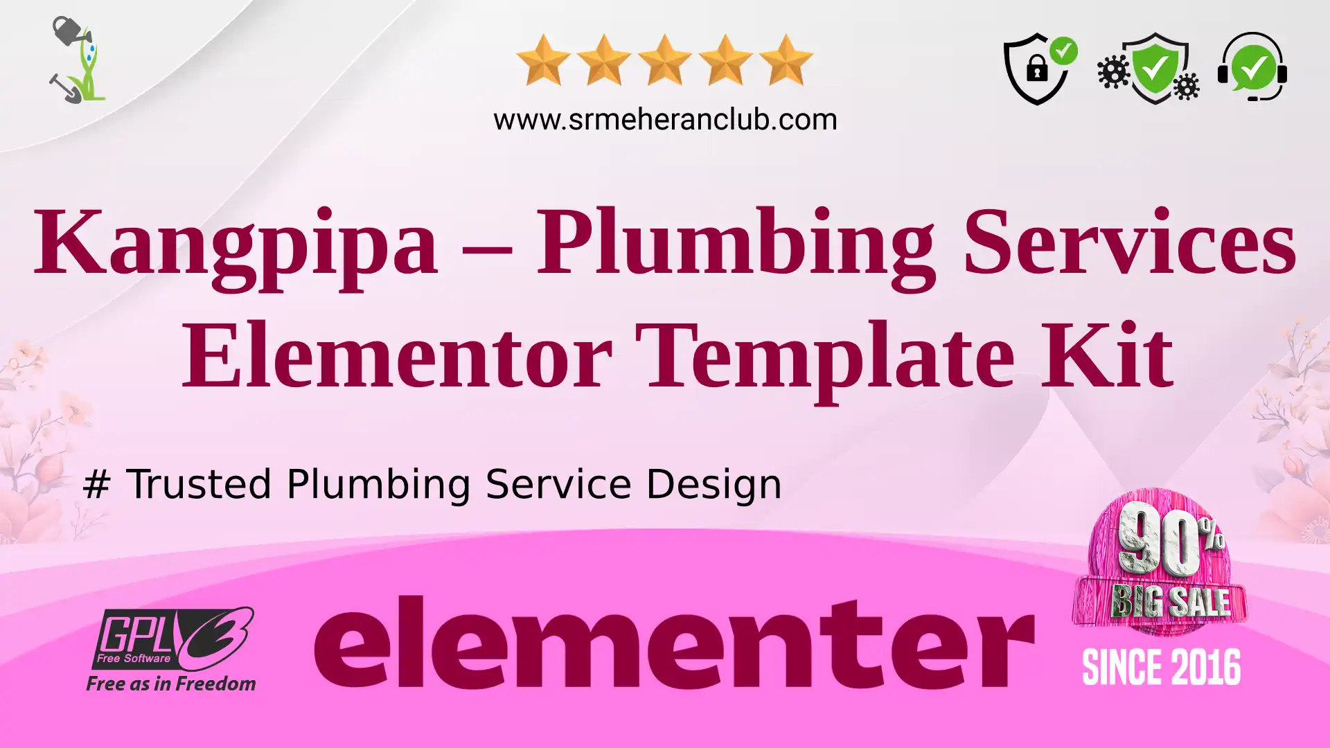 Kangpipa – Plumbing Services Elementor Template Kit — Elementor Kit by Themeforest
