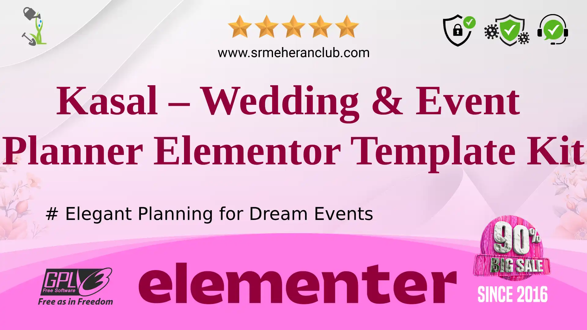 Kasal – Wedding & Event Planner Elementor Template Kit