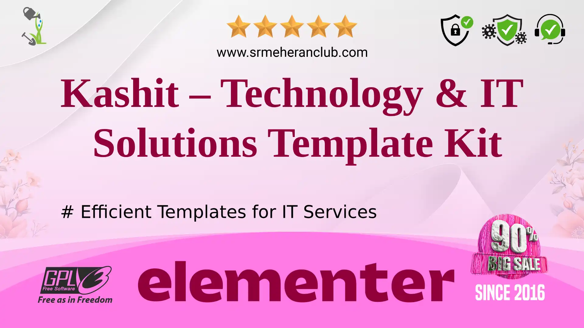 Kashit – Technology & IT Solutions Template Kit — Elementor Kit by Themeforest
