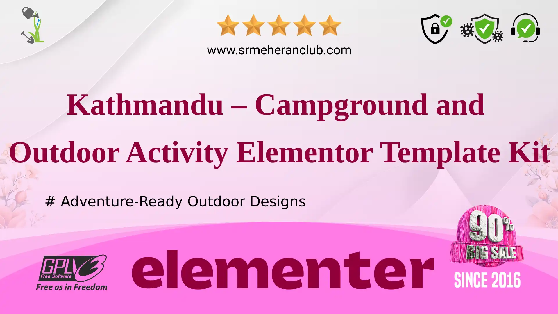 Kathmandu – Campground and Outdoor Activity Elementor Template Kit — Elementor Kit by Themeforest