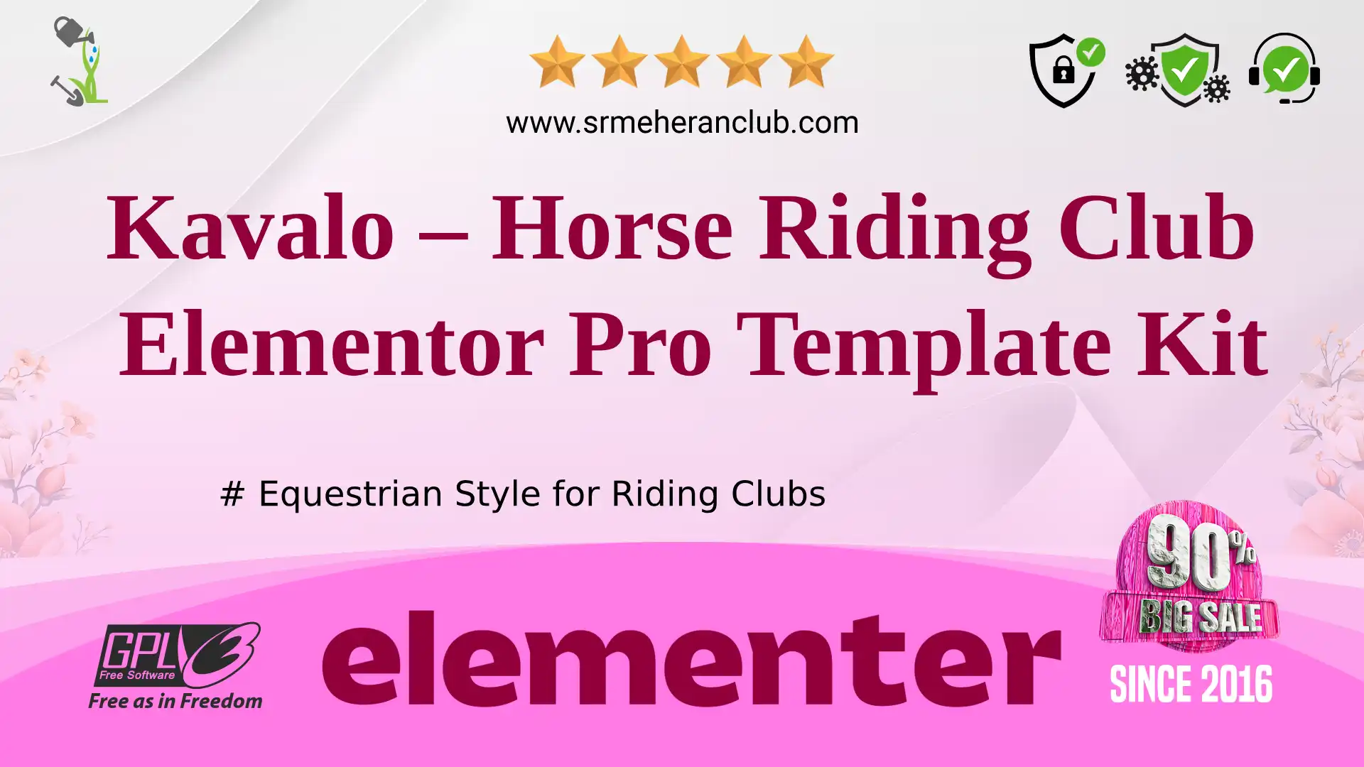 Kavalo – Horse Riding Club Elementor Pro Template Kit — Elementor Kit by Themeforest
