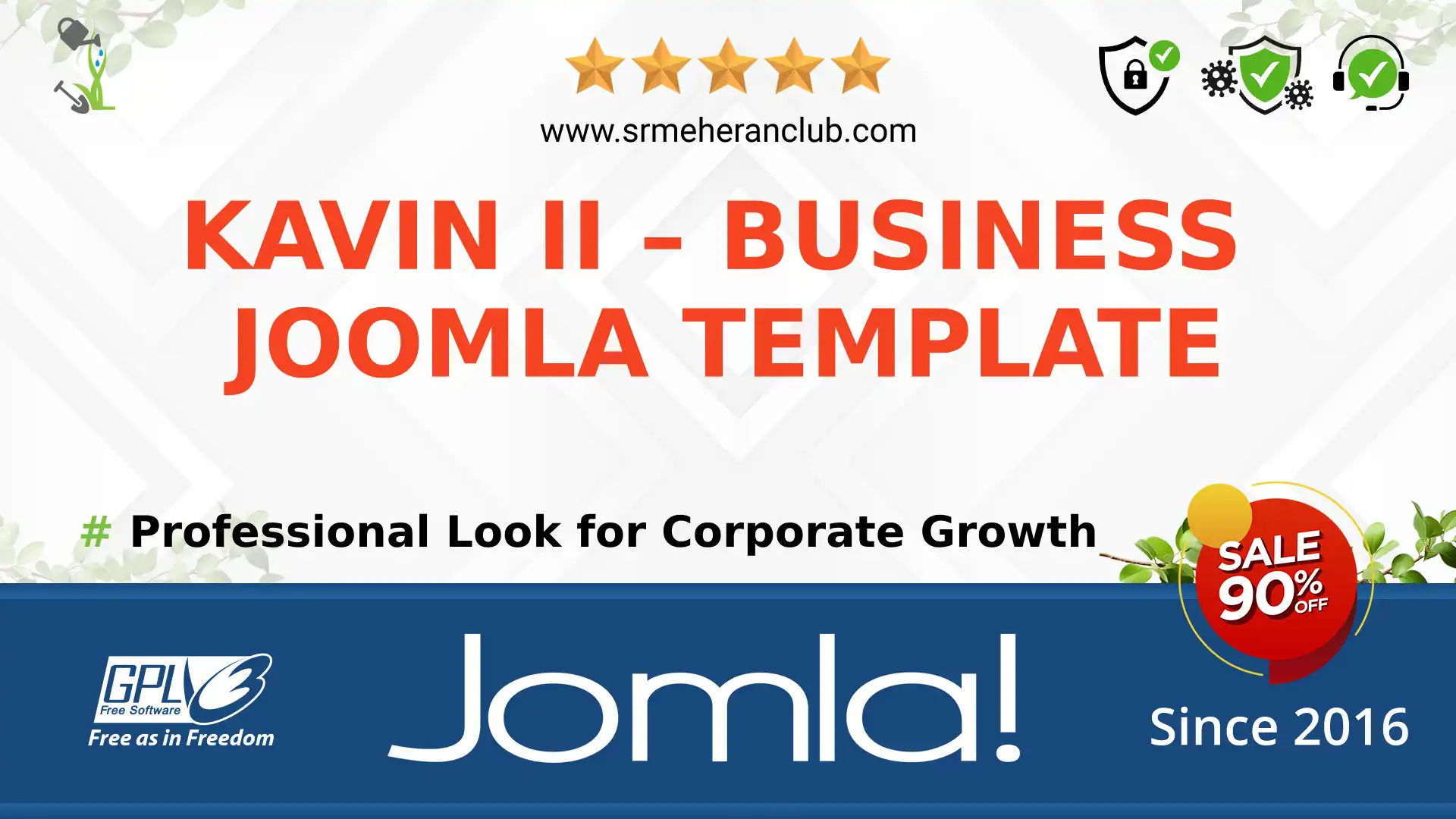 Kavin II – Business Joomla Template — Theme by Themeforest