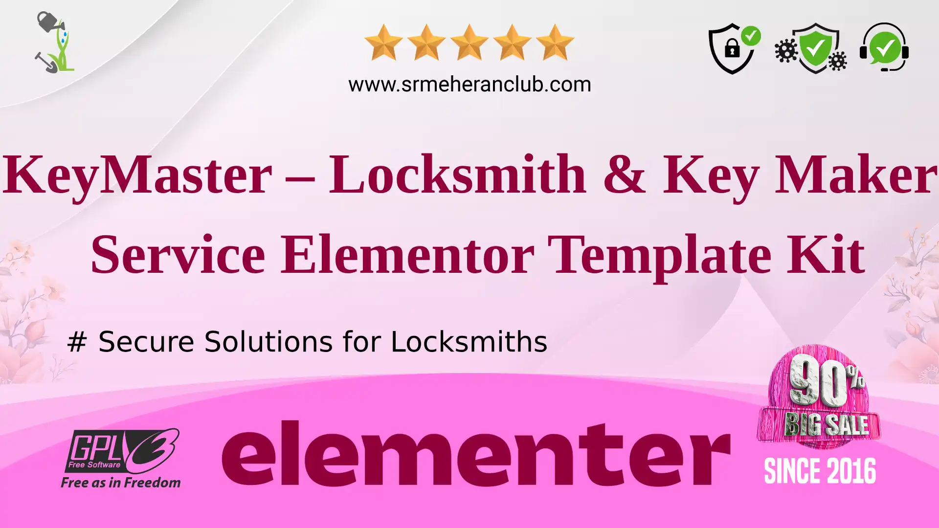 KeyMaster – Locksmith & Key Maker Service Elementor Template Kit — Elementor Kit by Themeforest