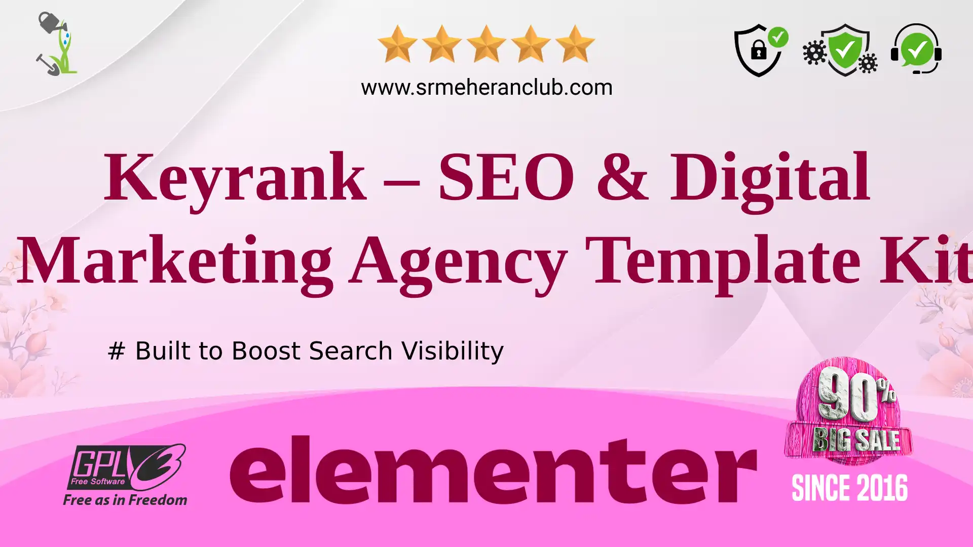 Keyrank – SEO & Digital Marketing Agency Template Kit — Elementor Kit by Themeforest