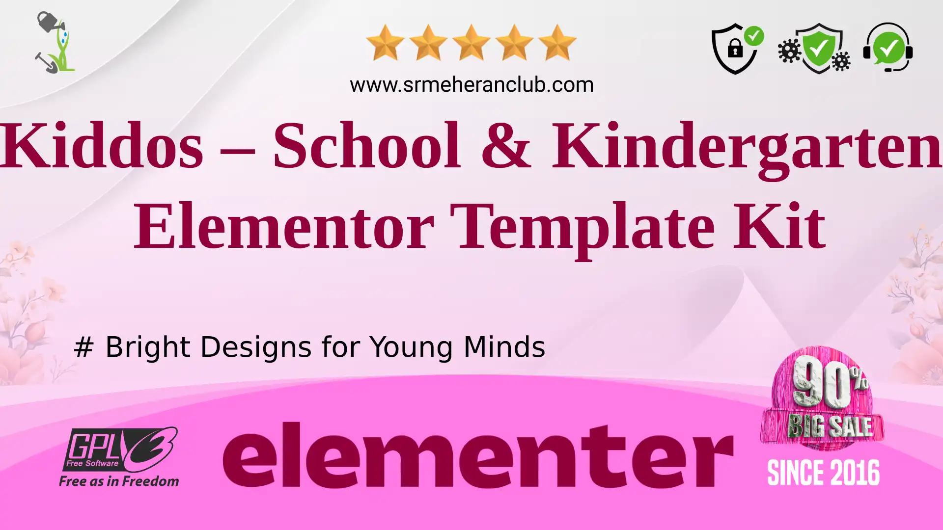 Kiddos – School & Kindergarten Elementor Template Kit