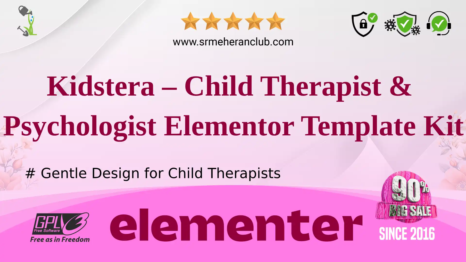 Kidstera – Child Therapist & Psychologist Elementor Template Kit — Elementor Kit by Themeforest