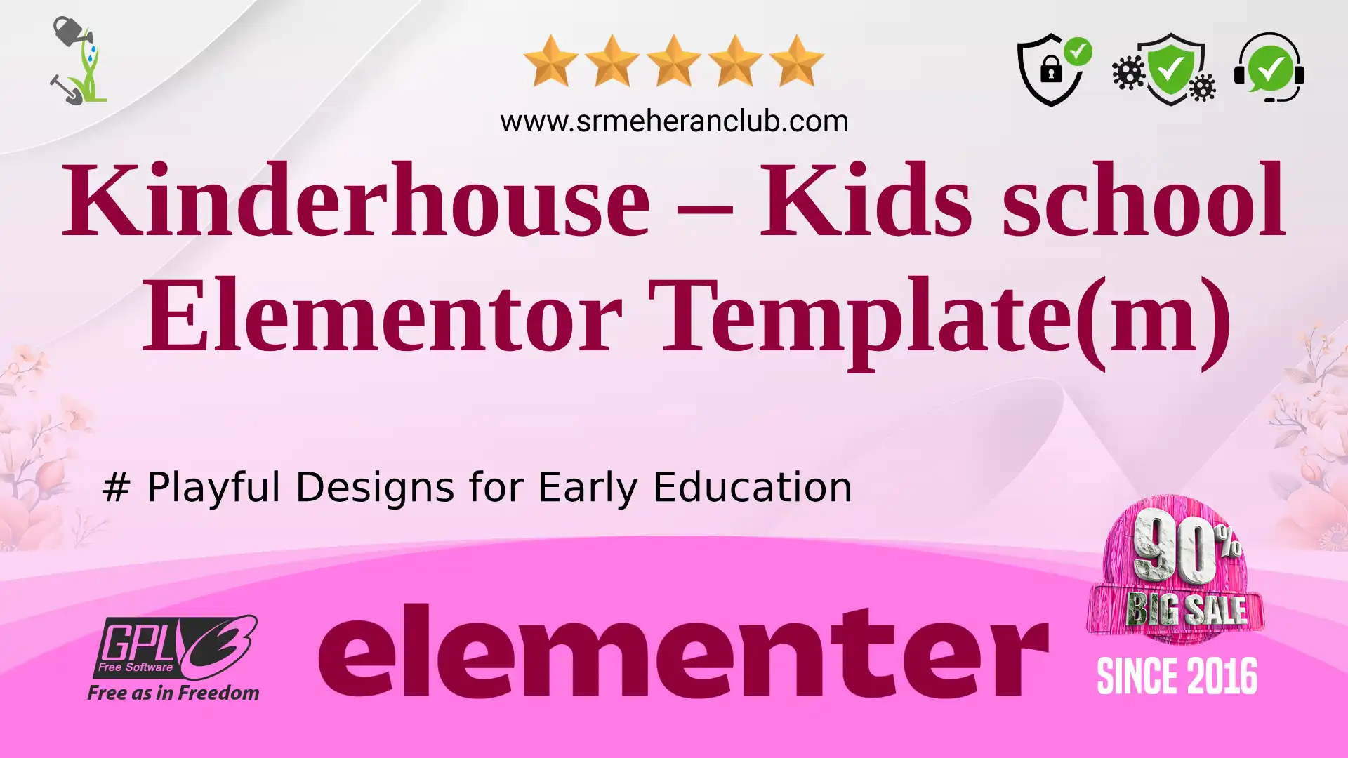 Kinderhouse – Kids school Elementor Template(m) — Elementor Kit by Templatemonster