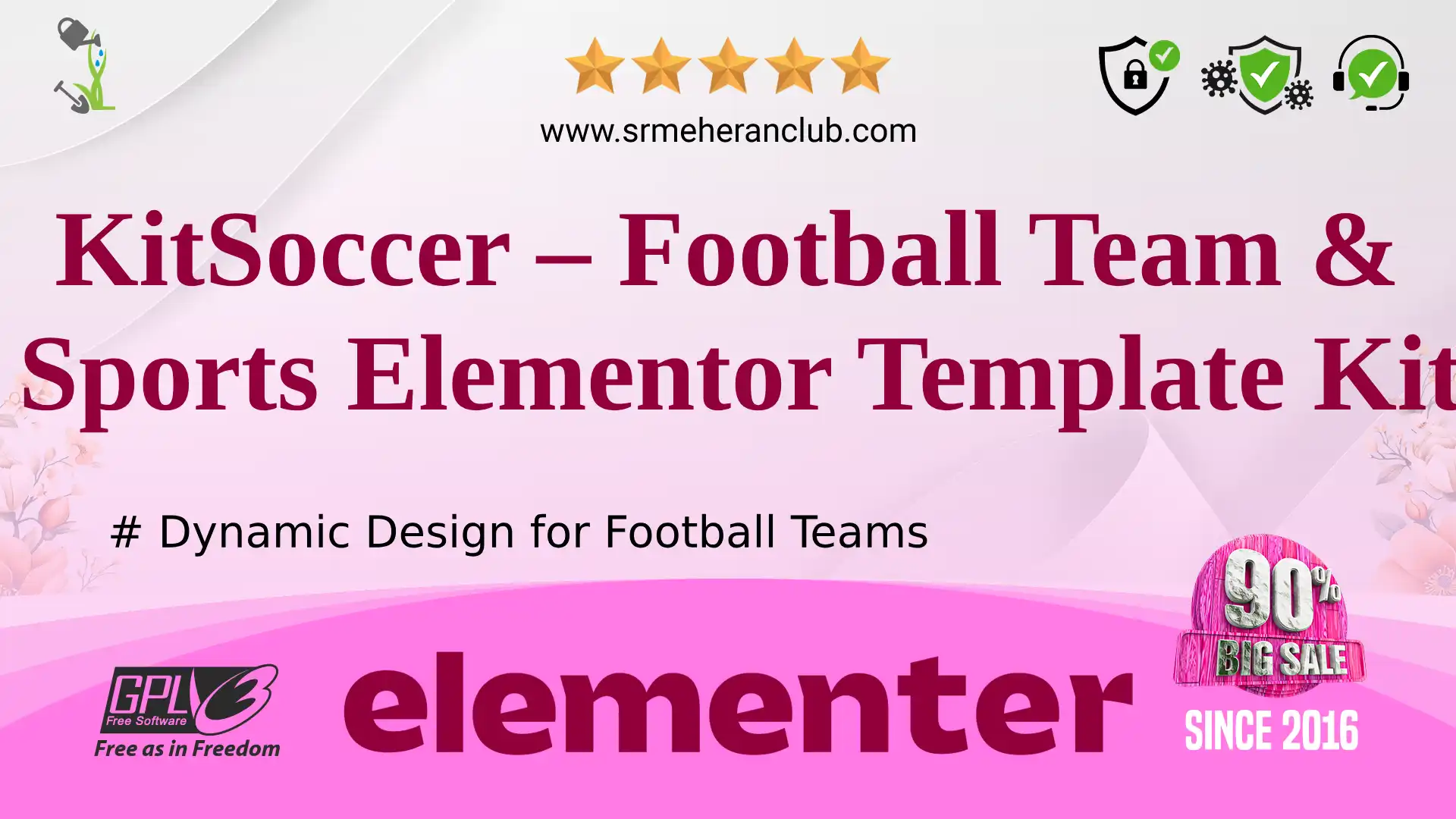 KitSoccer – Football Team & Sports Elementor Template Kit — Elementor Kit by Themeforest