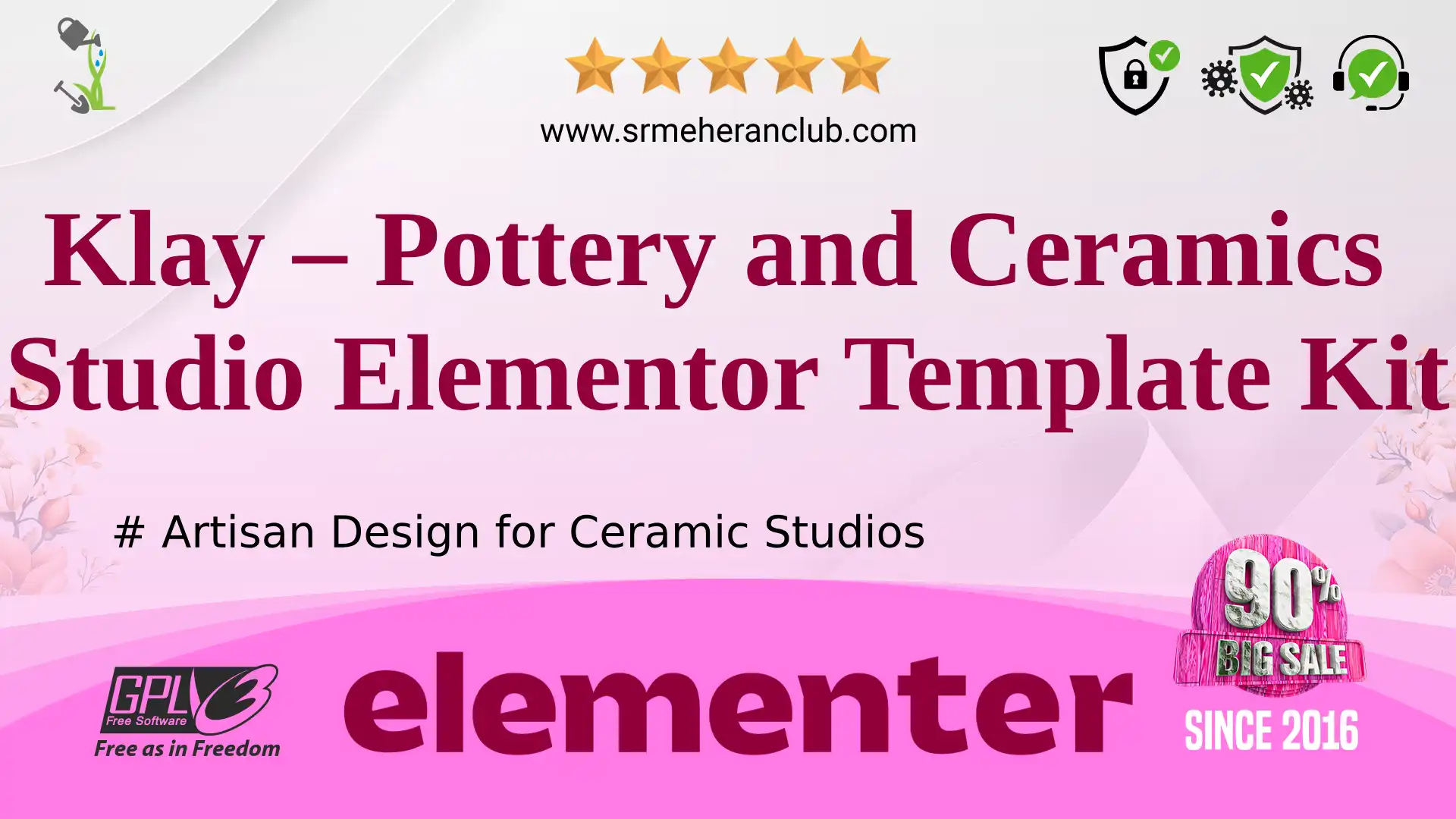 Klay – Pottery and Ceramics Studio Elementor Template Kit — Elementor Kit by Themeforest