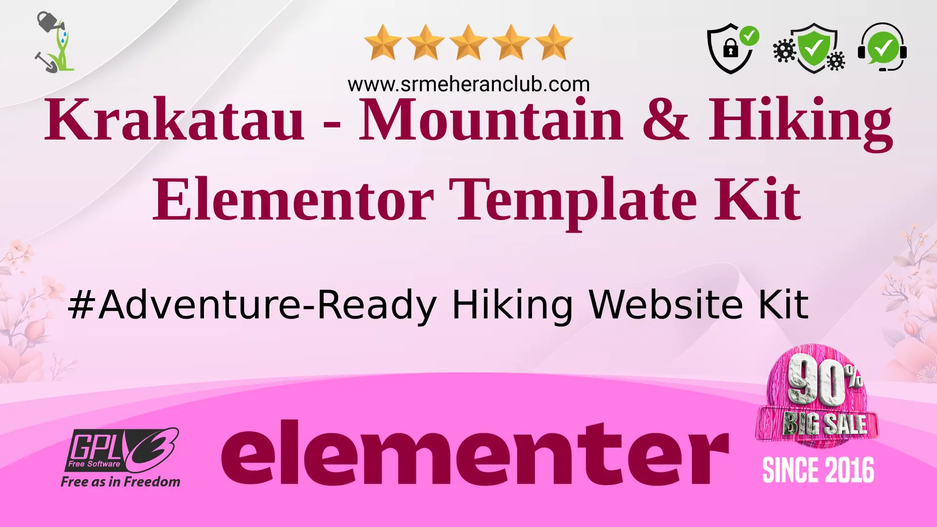 Krakatau – Mountain & Hiking Elementor Template Kit — Elementor Kit by Themeforest