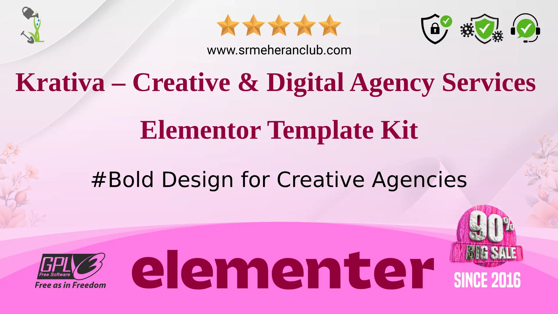 Krativa – Creative & Digital Agency Services Elementor Template Kit — Elementor Kit by Themeforest
