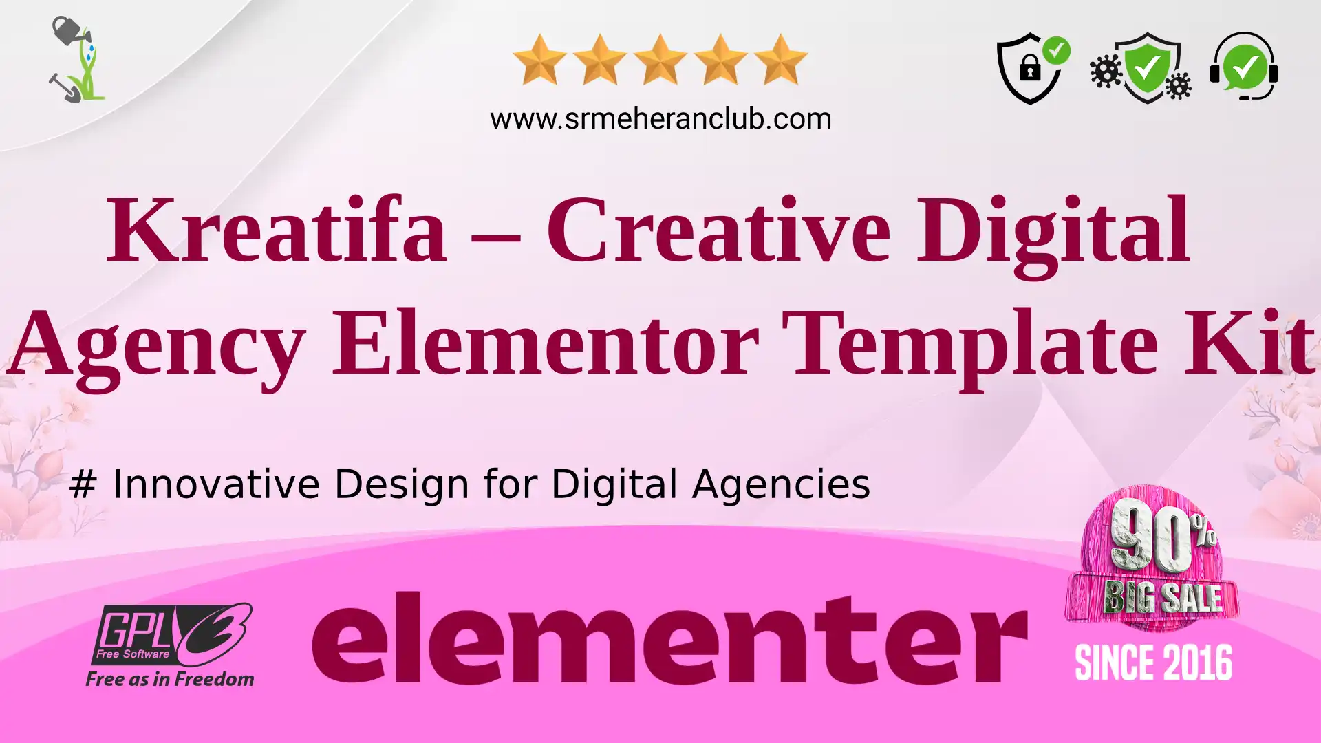 Kreatifa – Creative Digital Agency Elementor Template Kit — Elementor Kit by Themeforest