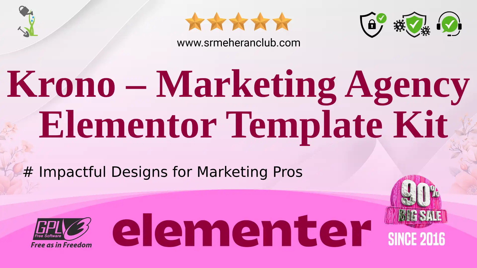 Krono – Marketing Agency Elementor Template Kit — Elementor Kit by Themeforest