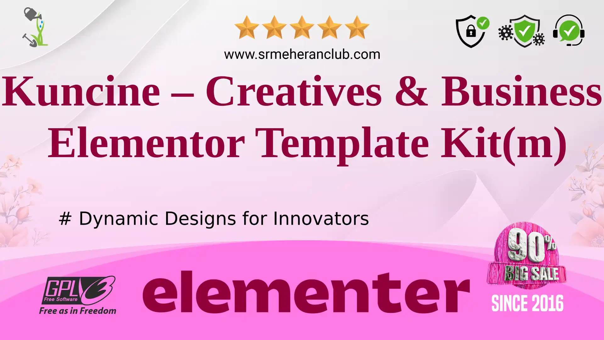 Kuncine – Creatives & Business Elementor Template Kit(m) — Elementor Kit by Templatemonster