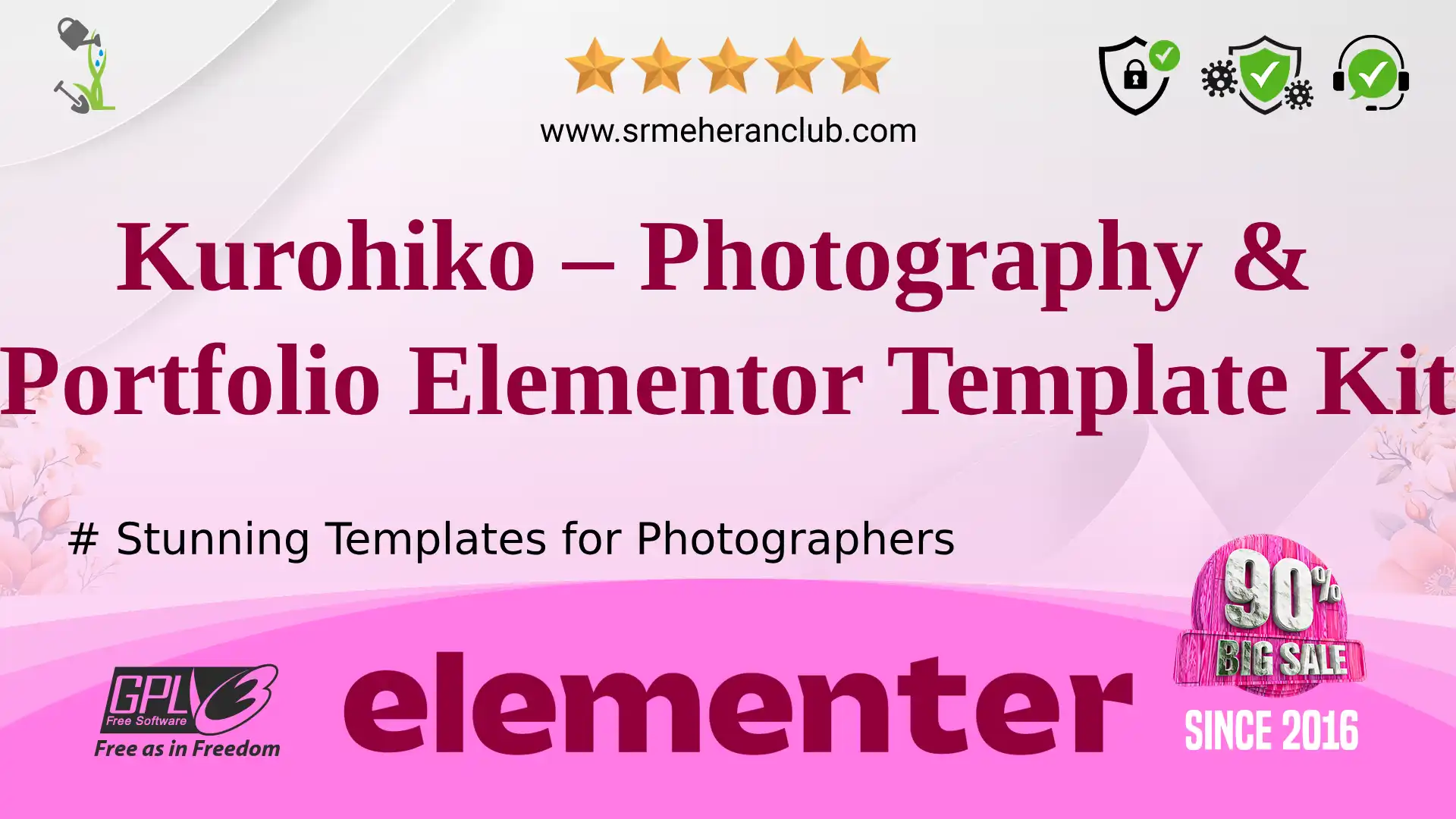 Kurohiko – Photography & Portfolio Elementor Template Kit — Elementor Kit by Themeforest