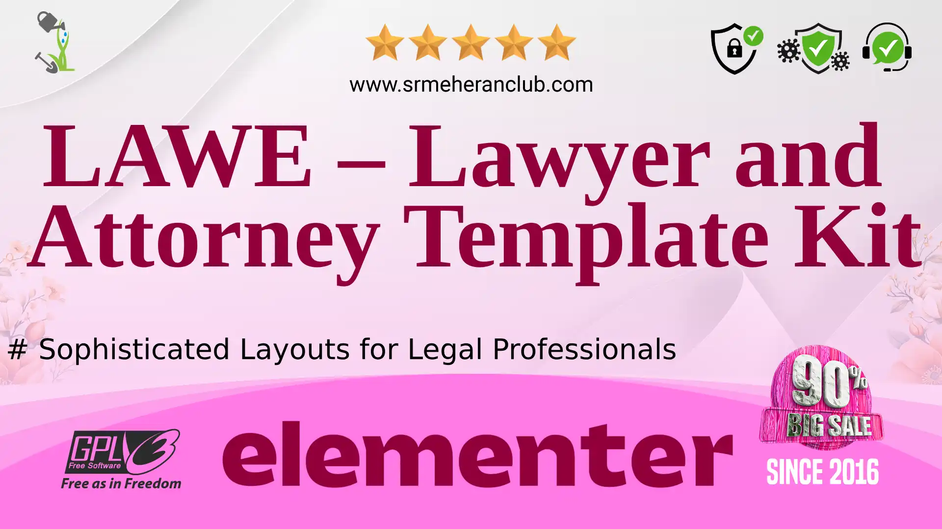 LAWE – Lawyer and Attorney Template Kit — Elementor Kit by Themeforest