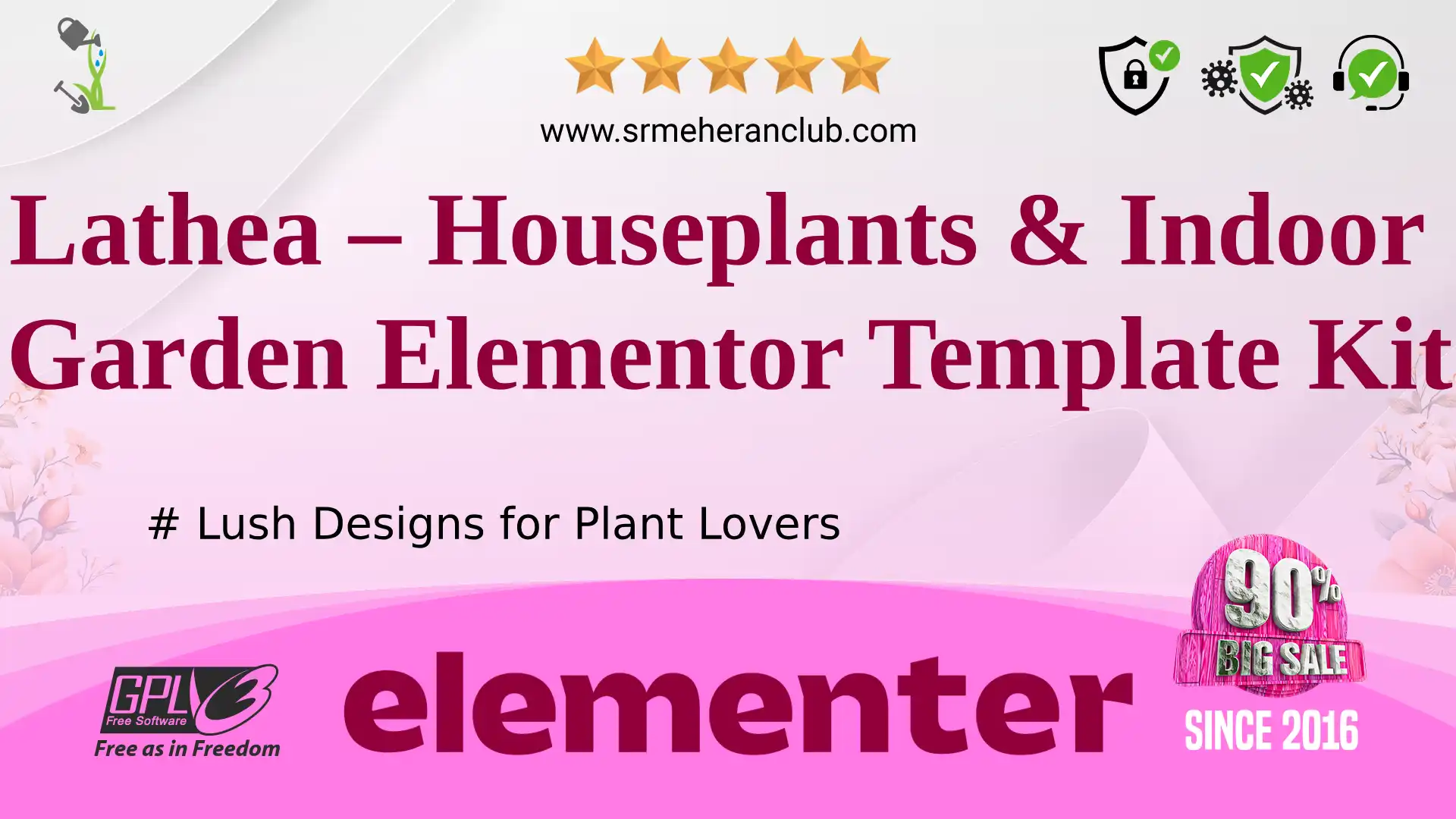 Lathea – Houseplants & Indoor Garden Elementor Template Kit — Elementor Kit by Themeforest