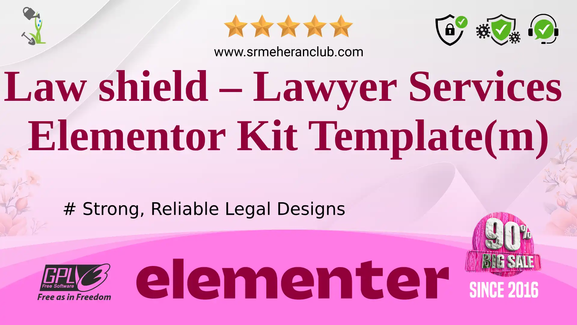 Law shield – Lawyer Services Elementor Kit Template(m) — Elementor Kit by Templatemonster