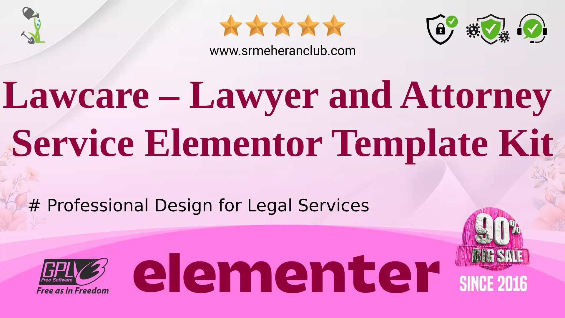 Lawcare – Lawyer and Attorney Service Elementor Template Kit — Elementor Kit by Templatemonster