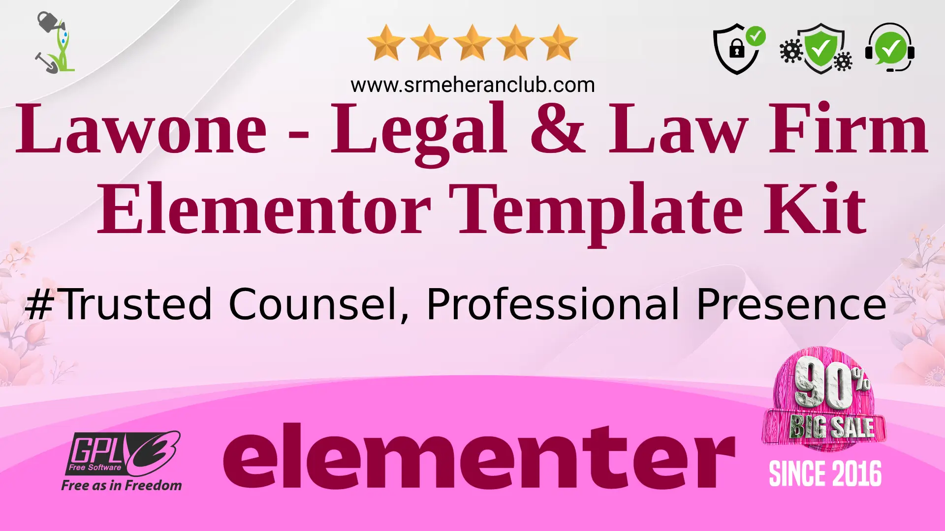 Lawone – Legal & Law Firm Elementor Template Kit