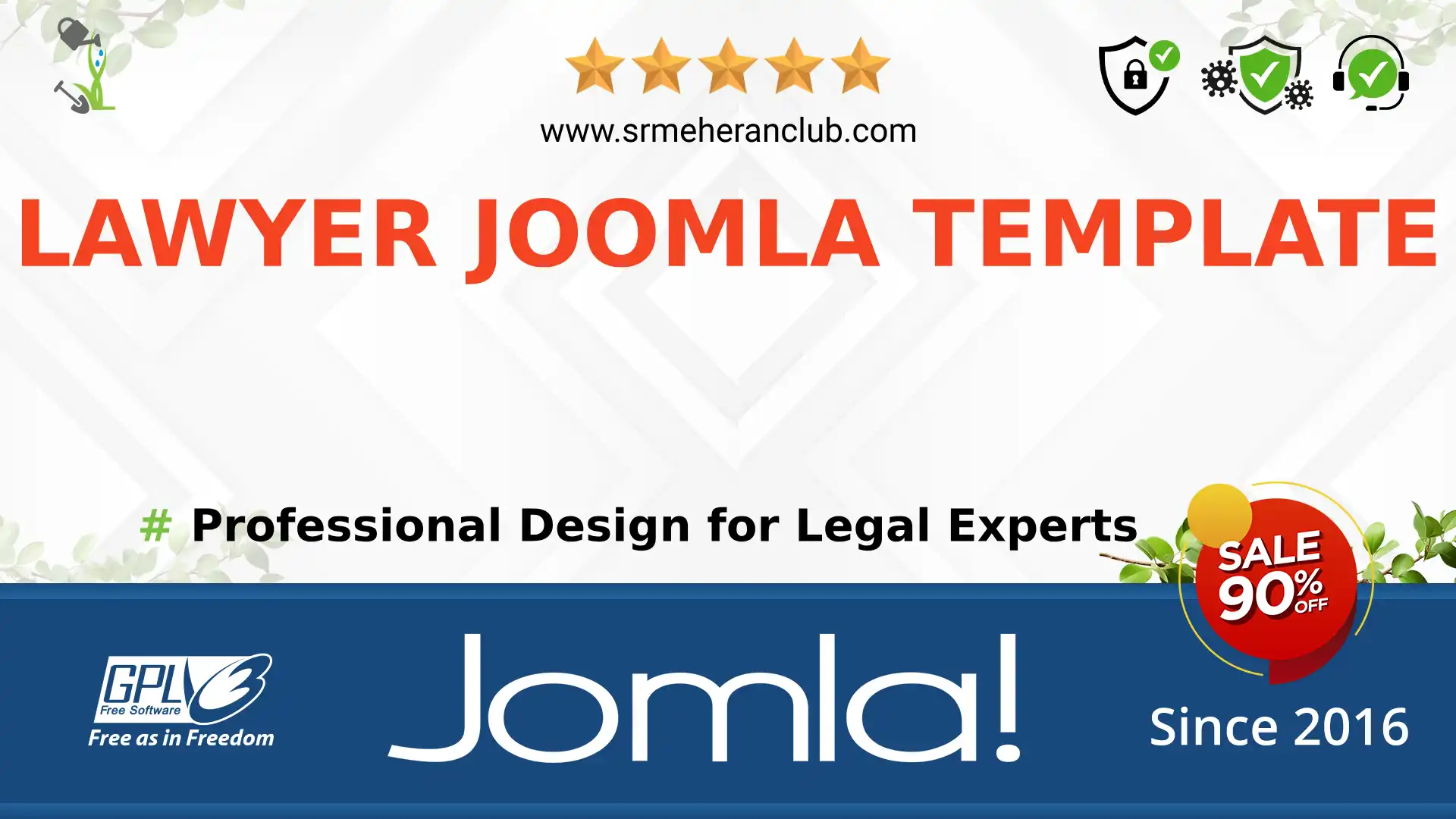 Lawyer Joomla Template — Theme by Templatemonster
